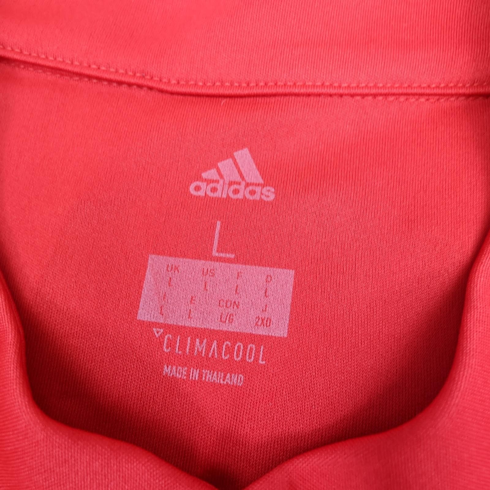 Manchester United Shirt Mens Large Red Home 2017 2018 Football Adidas Lukaku 9 photo 5