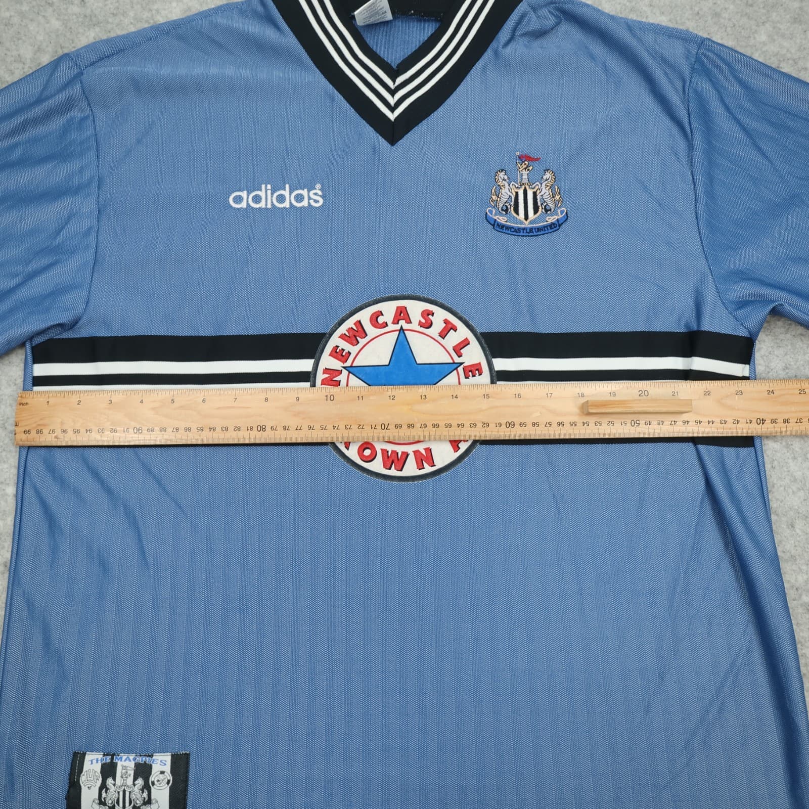 Vintage Newcastle United Shirt 2XL Away Kit 1996 1997 Jersey Brown Ale XXL photo 11