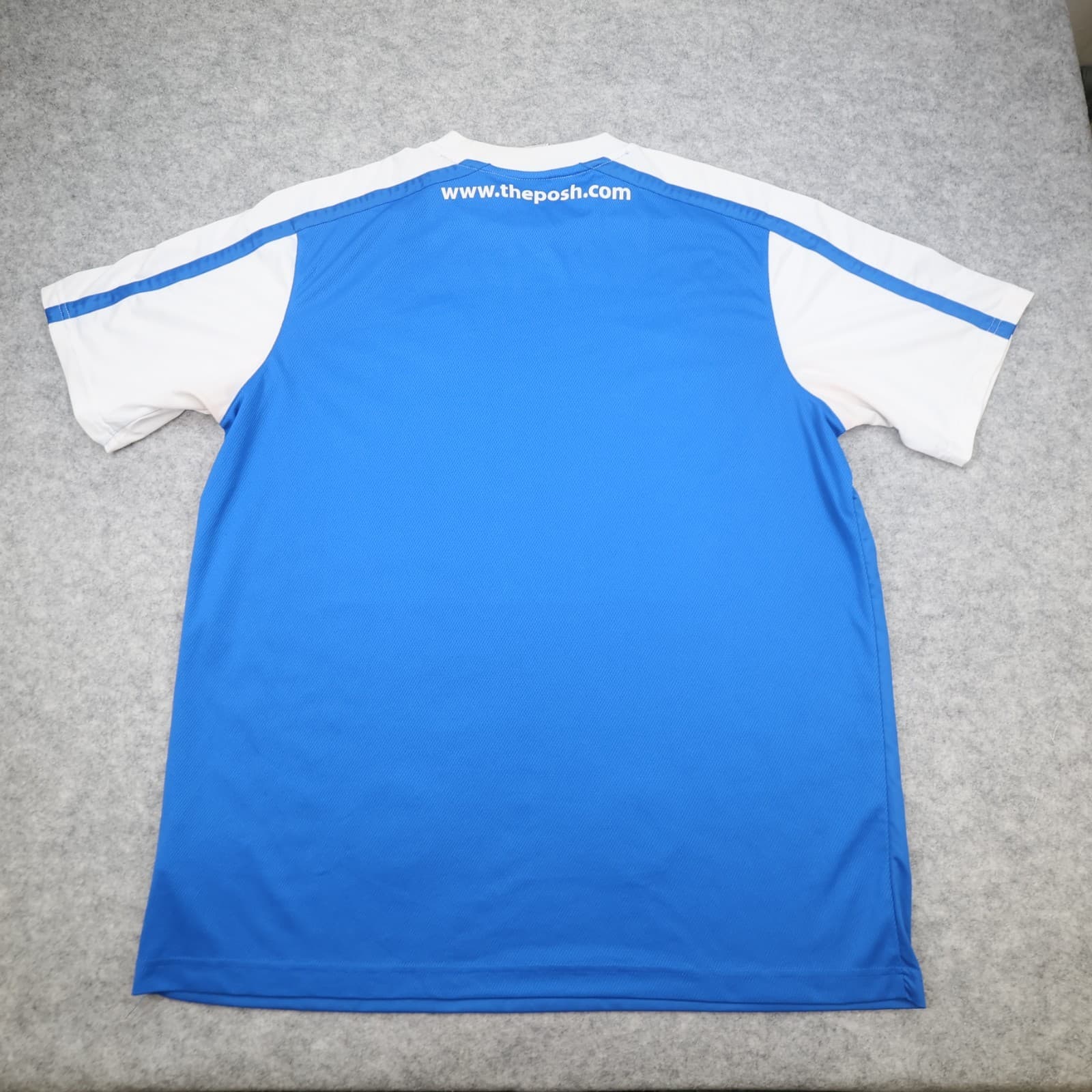 Peterborough United Shirt 2XL Blue Home Kit 2011 2012 Nike Soccer Jersey photo 2