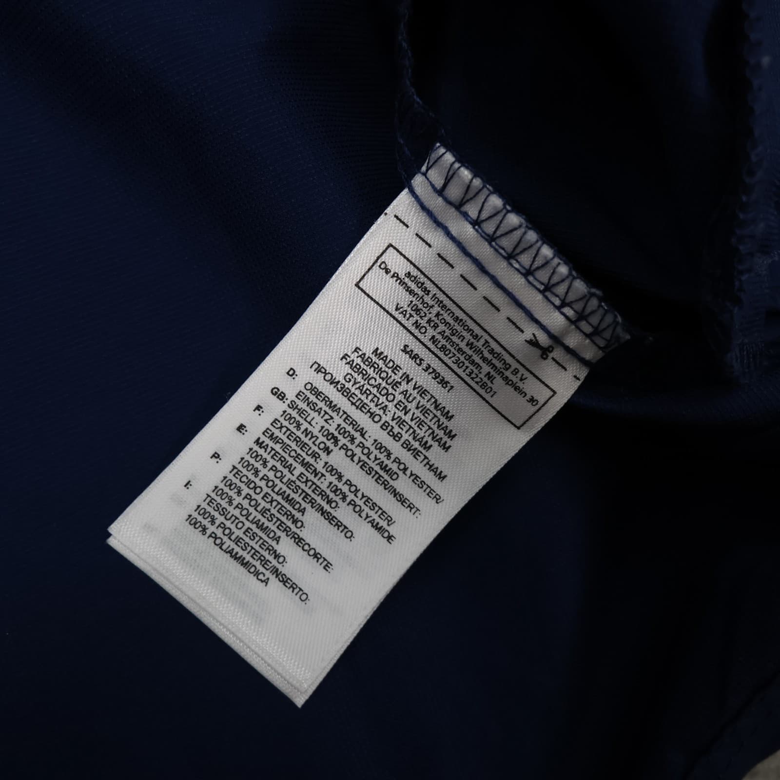 Lions Rugby Jacket Navy Small Adidas Pullover 2009 South Africa Tour British 1/4 photo 8