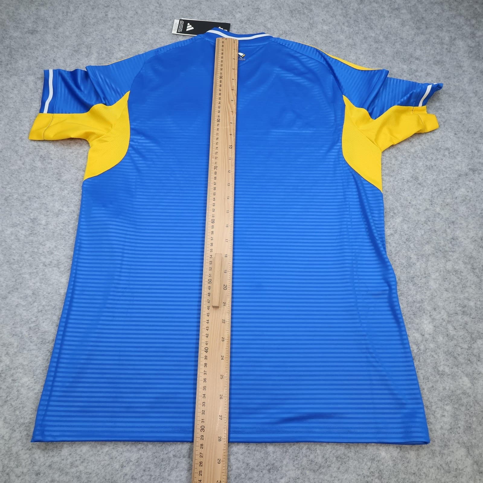Leeds United Shirt Mens Medium Blue Away 2025 2026 Adidas Red Bull Soccer Jersey photo 13