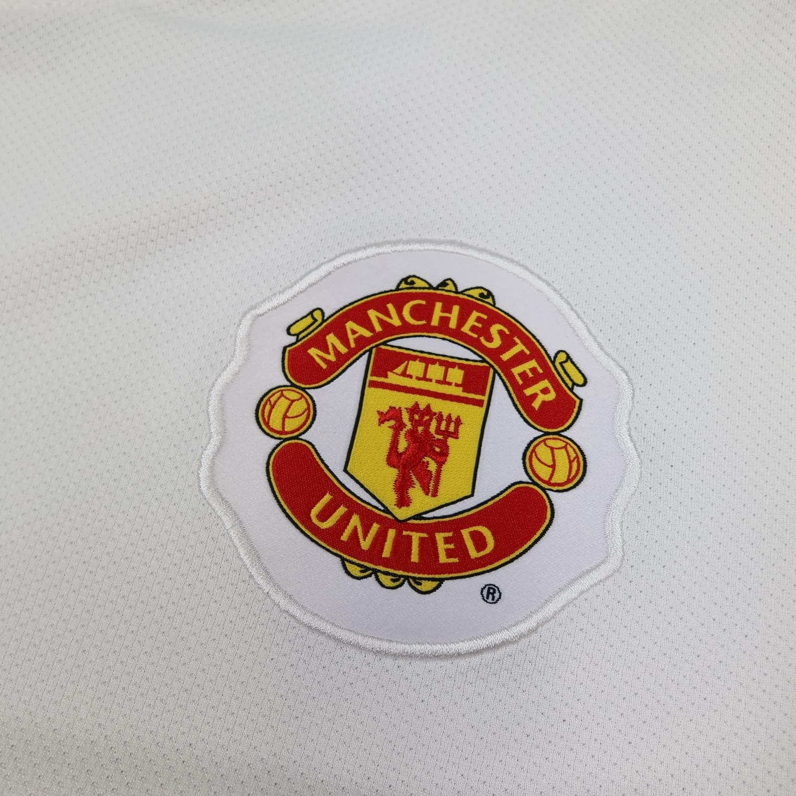 Manchester United Shirt Mens 2XL White Away 2010 2012 Nike Soccer Jersey photo 6
