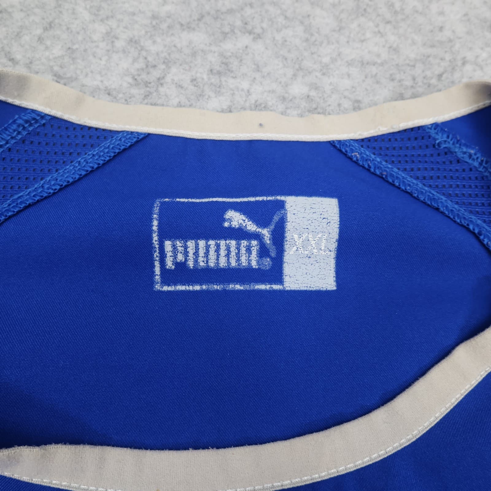 Vintage Everton Shirt 2XL Blue Home Kit 2003 2004 Puma Soccer Jersey XXL photo 7