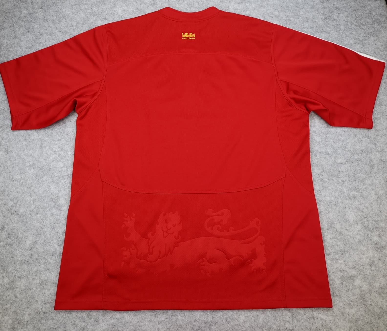 Lions Rugby Shirt Extra Large Adidas Jersey 2009 HSBC South Africa Tour photo 2