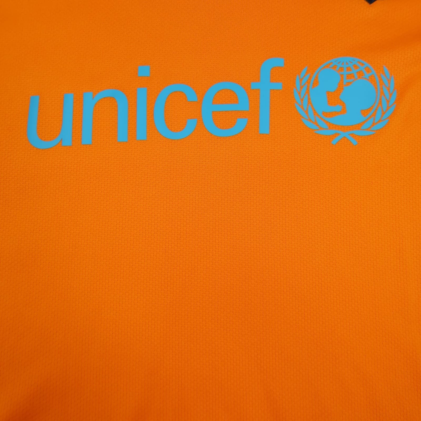 Vintage Barcelona Shirt Extra Large Orange Away Kit 2006 2007 Nike Soccer Jersey photo 7