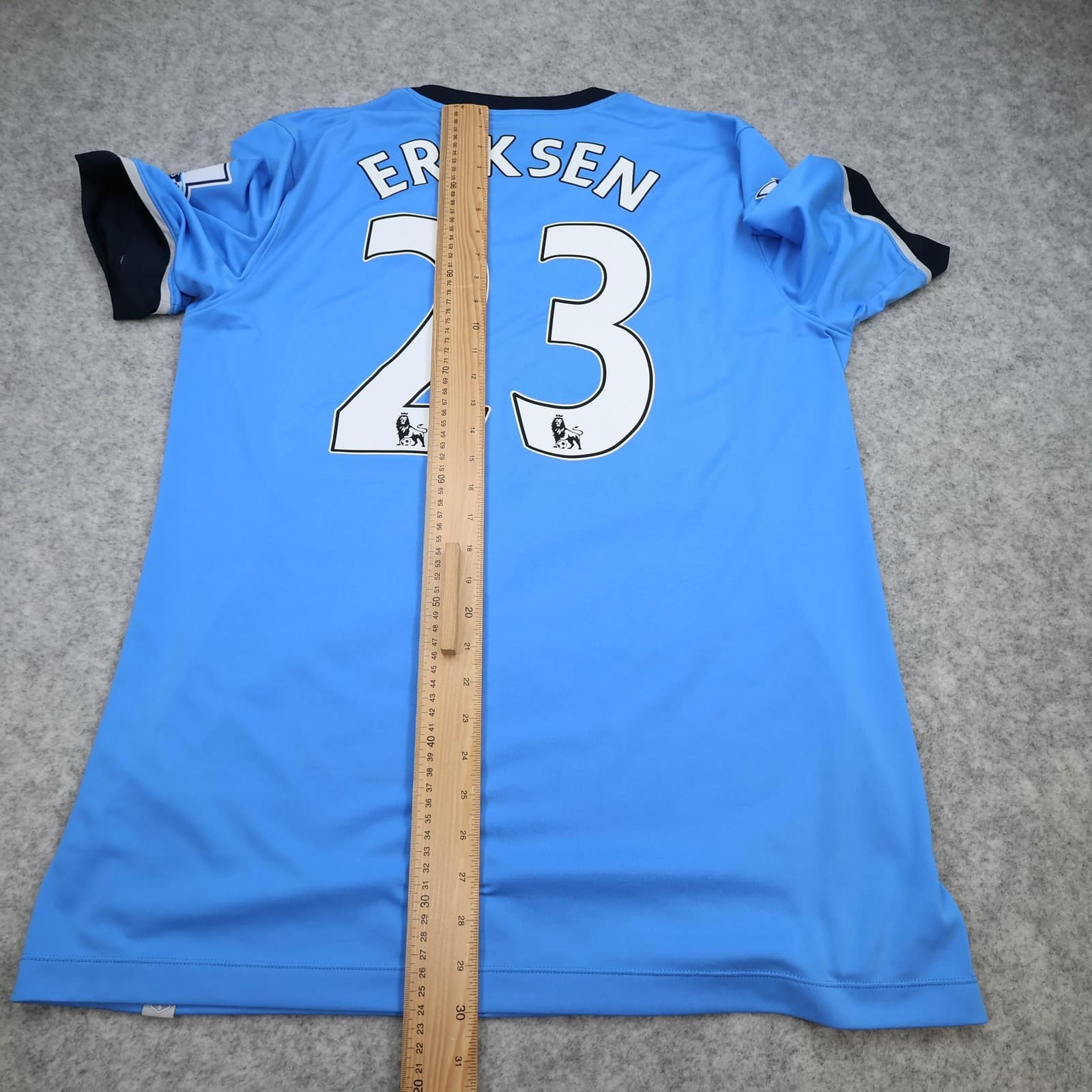 Tottenham Hotspur Shirt Mens XL Blue Away 2015 2016 Under Armour Eriksen Soccer photo 14