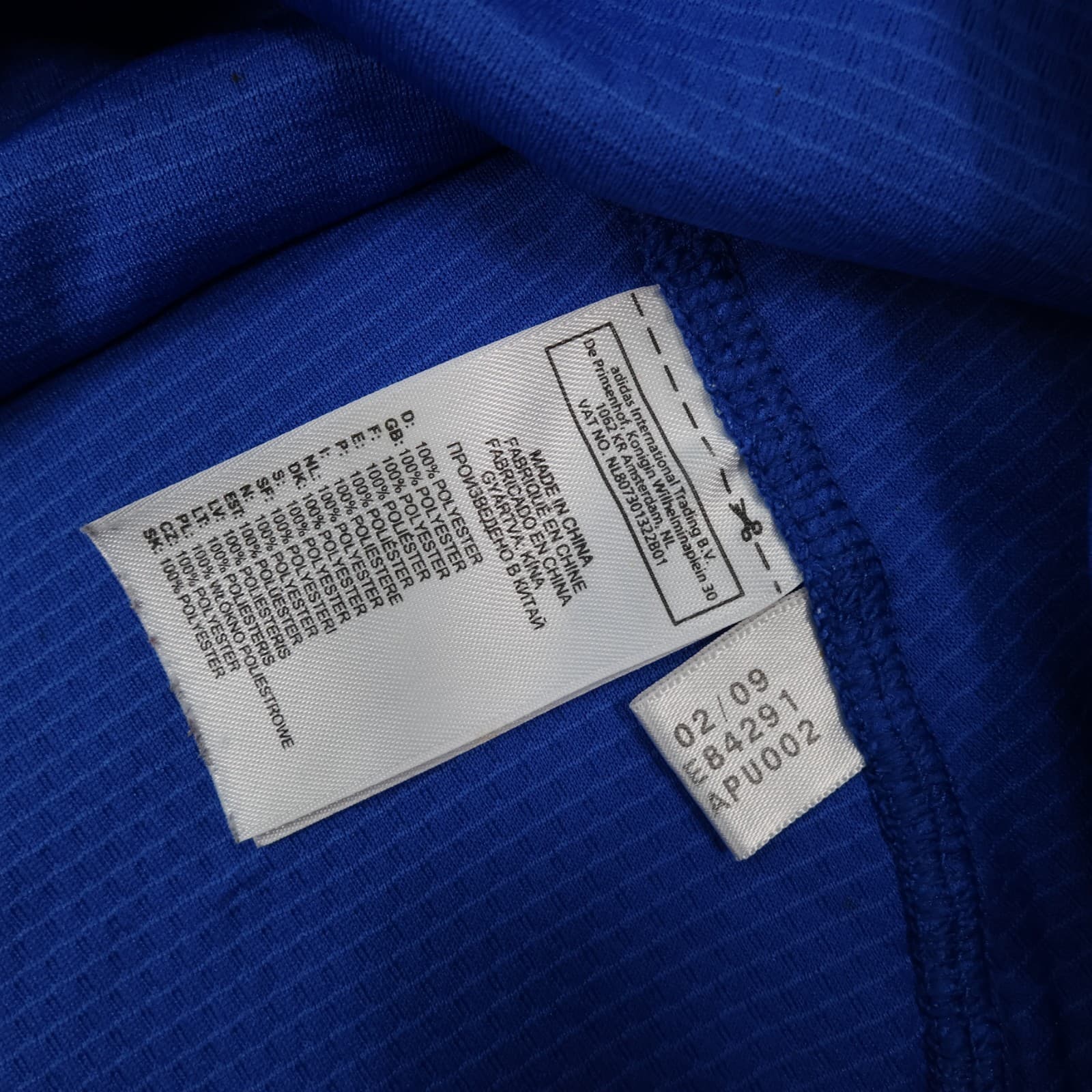 Chelsea Shirt Medium Blue Home Kit 2009 2010 Adidas Soccer Jersey John Terry 109 photo 20