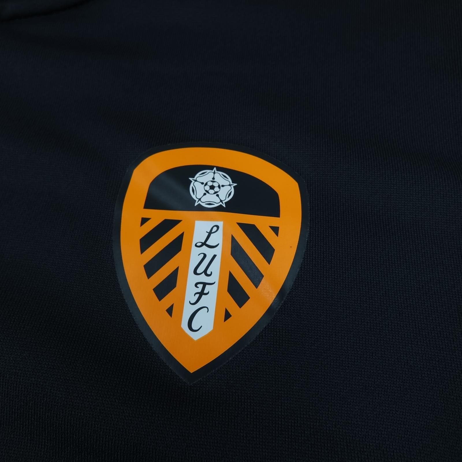 Leeds United Training Top Mens XL Black EPL Football Adidas Astonish 2022 2023 photo 3