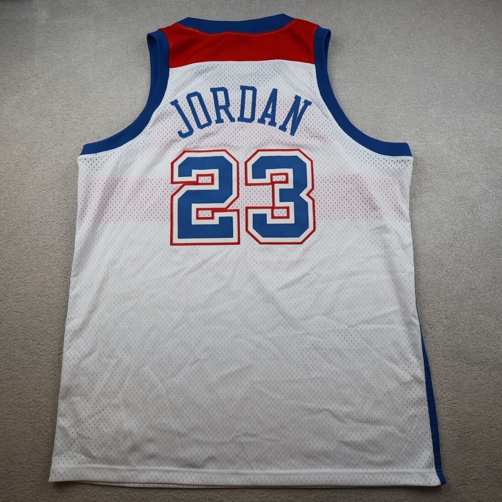 Vintage Washington Bullets Jersey 2XL Nike 90s Basketball NBA Michael Jordan 23