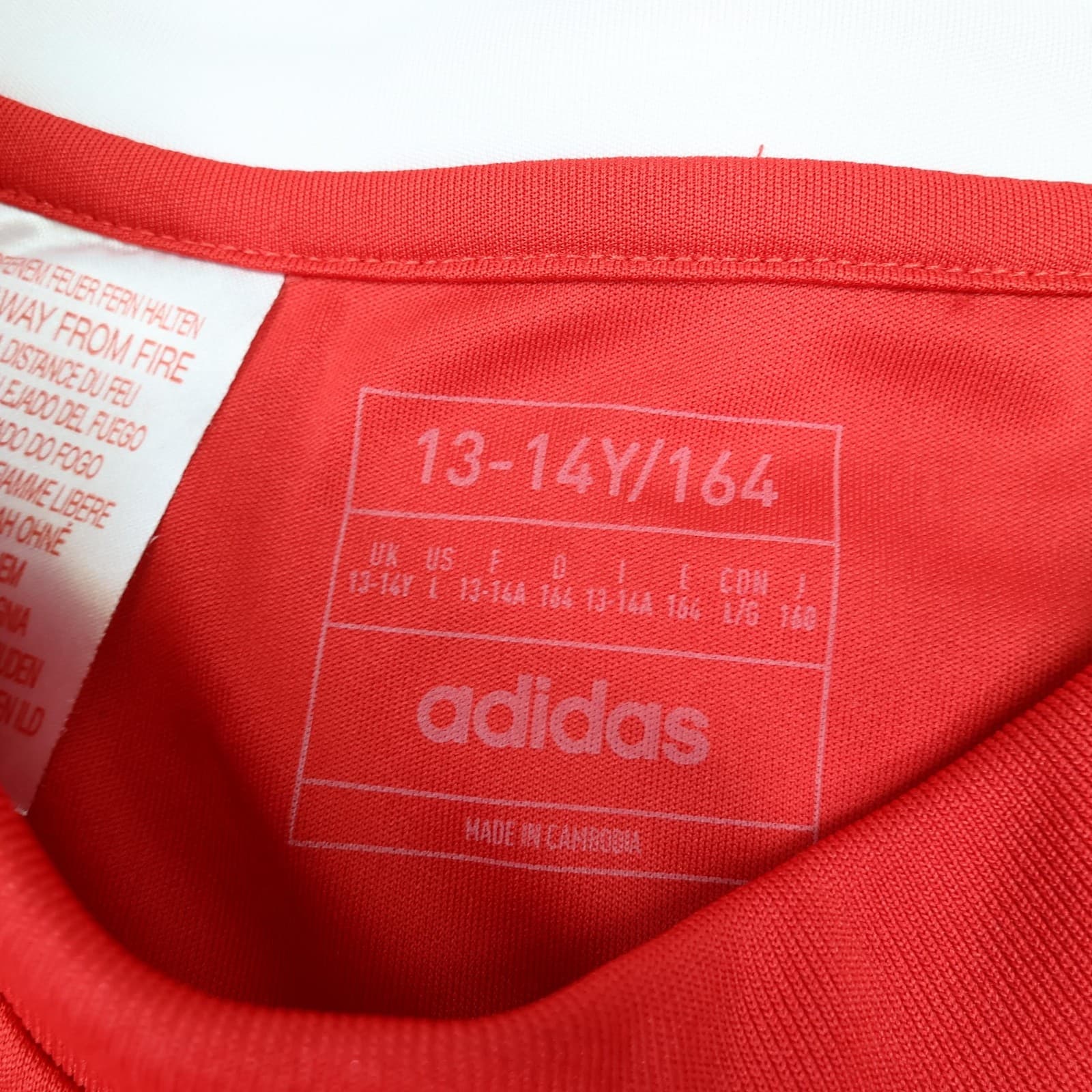 Manchester United Shirt Kids 13-14 Years Red Home 2024 2025 Adidas Soccer Jersey photo 7