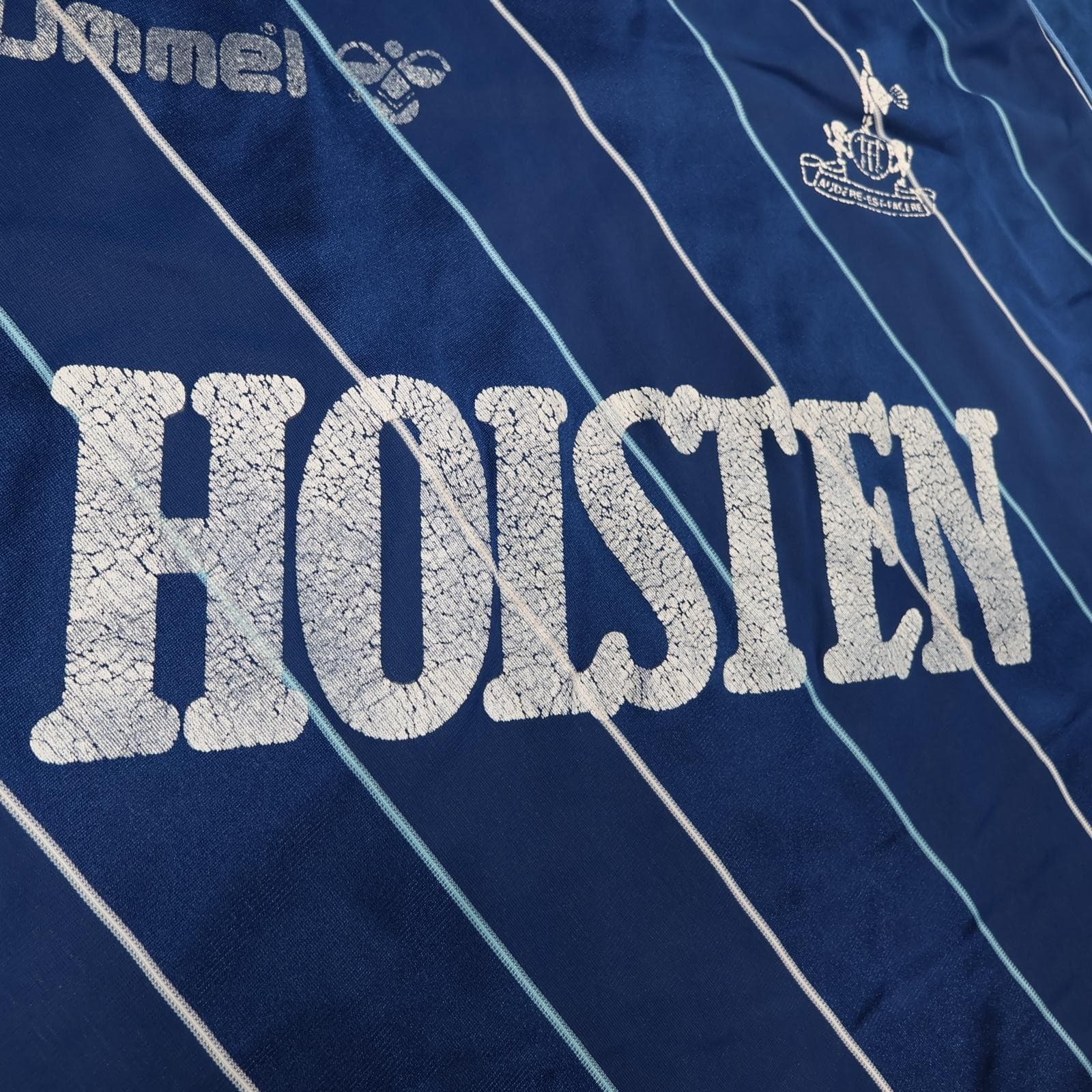 Vintage Tottenham Hotspur Shirt Mens Large Away 1986 1988 Jersey Hummel Holsten photo 6