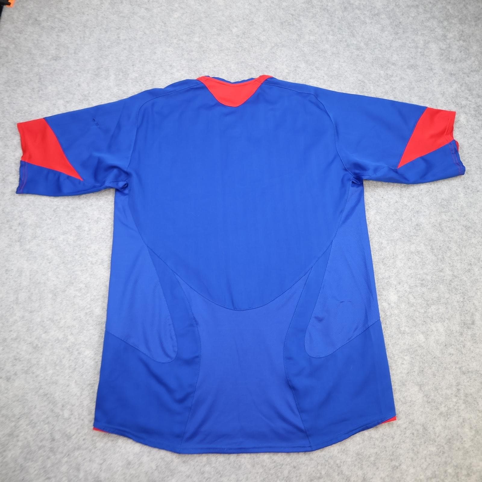 Vintage Manchester United Shirt Mens Medium Blue Away 2005 2006 Nike Vodafone photo 2