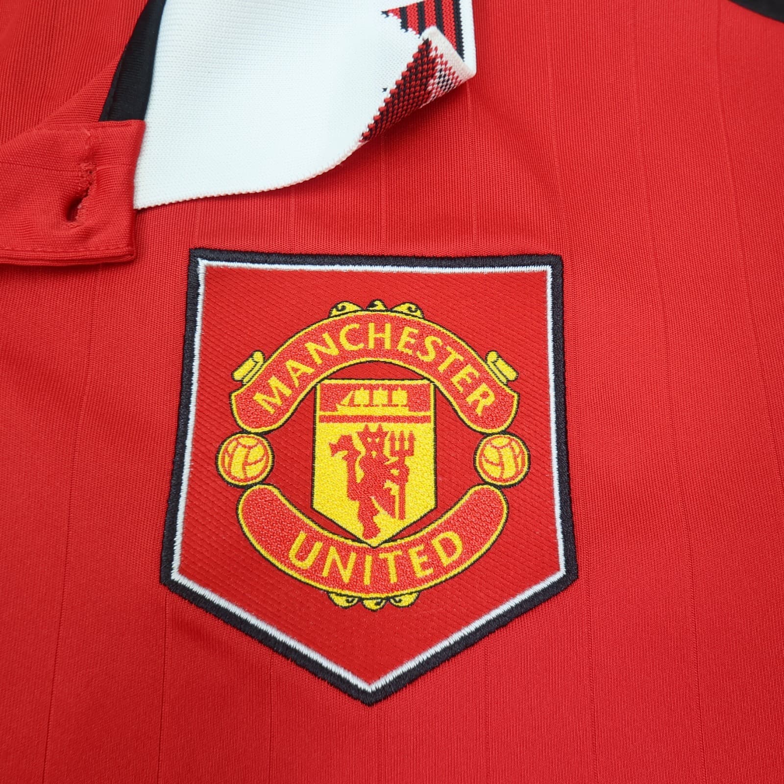 Manchester United Shirt Medium Red Home Kit 2022 2023 Adidas Jersey Garnacho photo 5