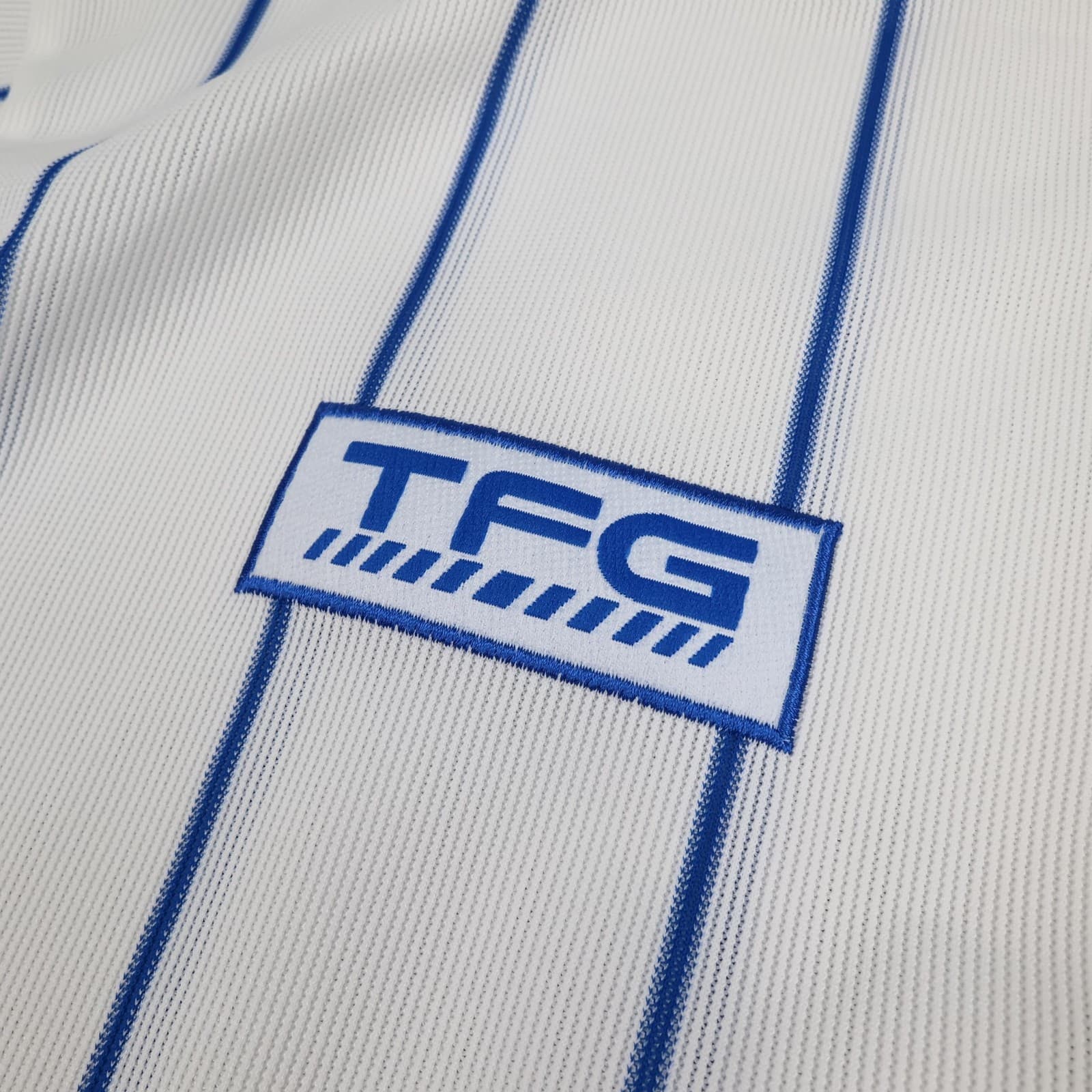 Vintage Hartlepool United Shirt Mens Large White 2002 2003 TFG Soccer Jersey photo 7