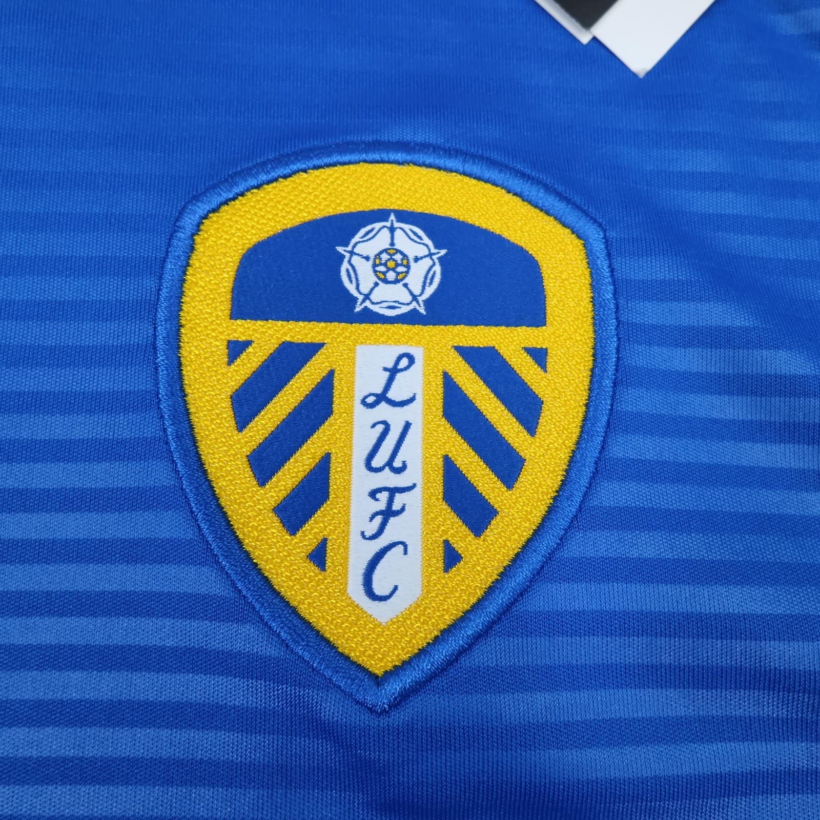 Leeds United Shirt Mens Medium Blue Away 2025 2026 Adidas Red Bull Soccer Jersey photo 6