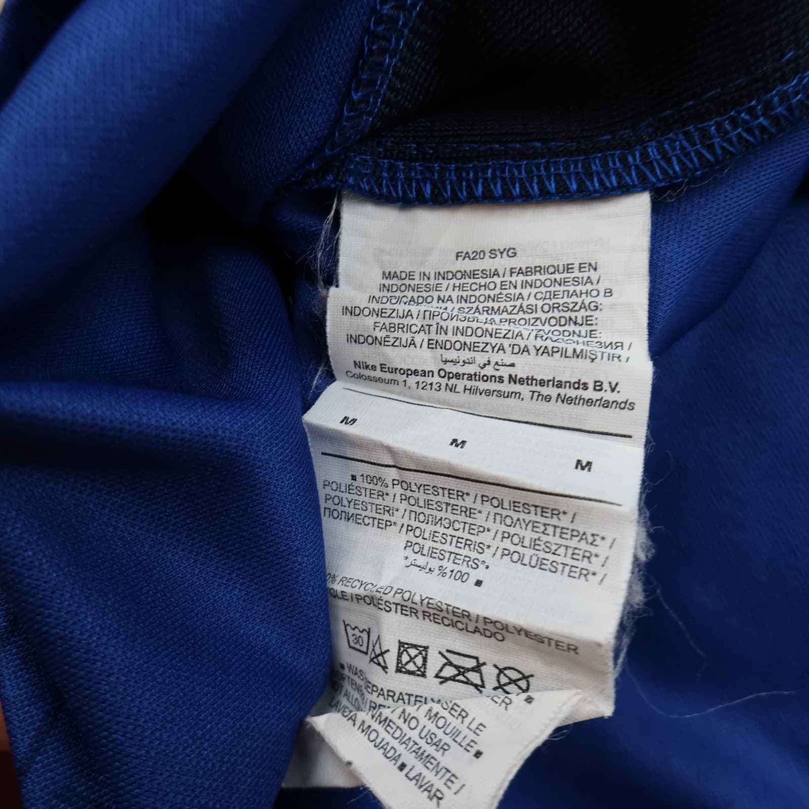 Chelsea Shirt Medium Blue Home Kit 2020 2021 Nike Football Soccer Jersey Pulisic photo 14