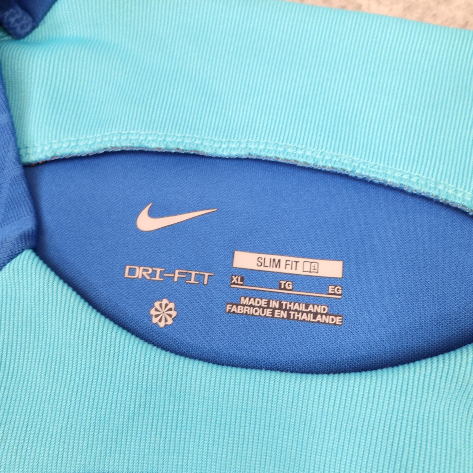 England Shirt Mens XL Blue Training 2022 2023 Football Nike Dri Fit Jersey photo 4