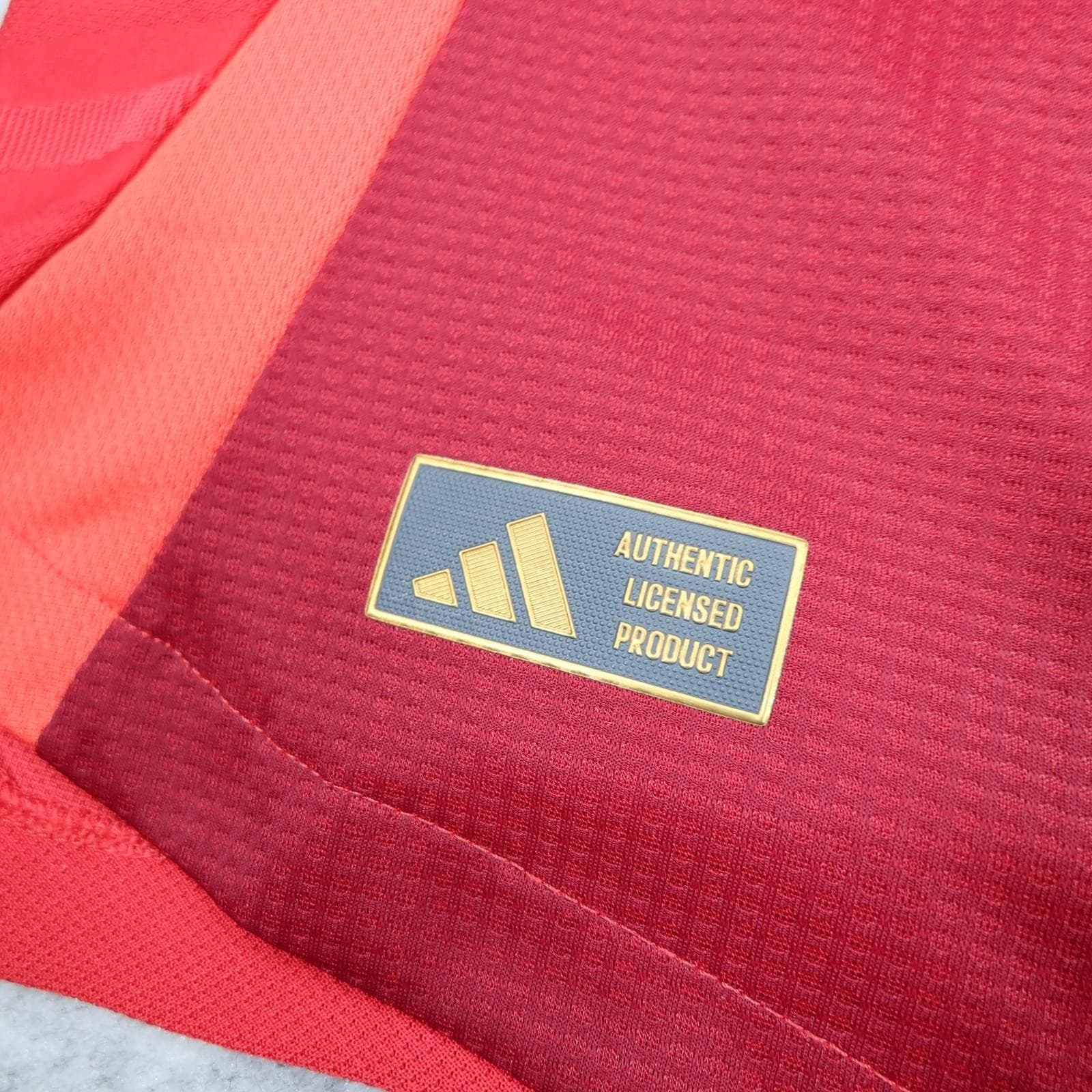 Manchester United Shirt Mens XL Red Home 2024 2025 Football Adidas Snapdragon photo 7