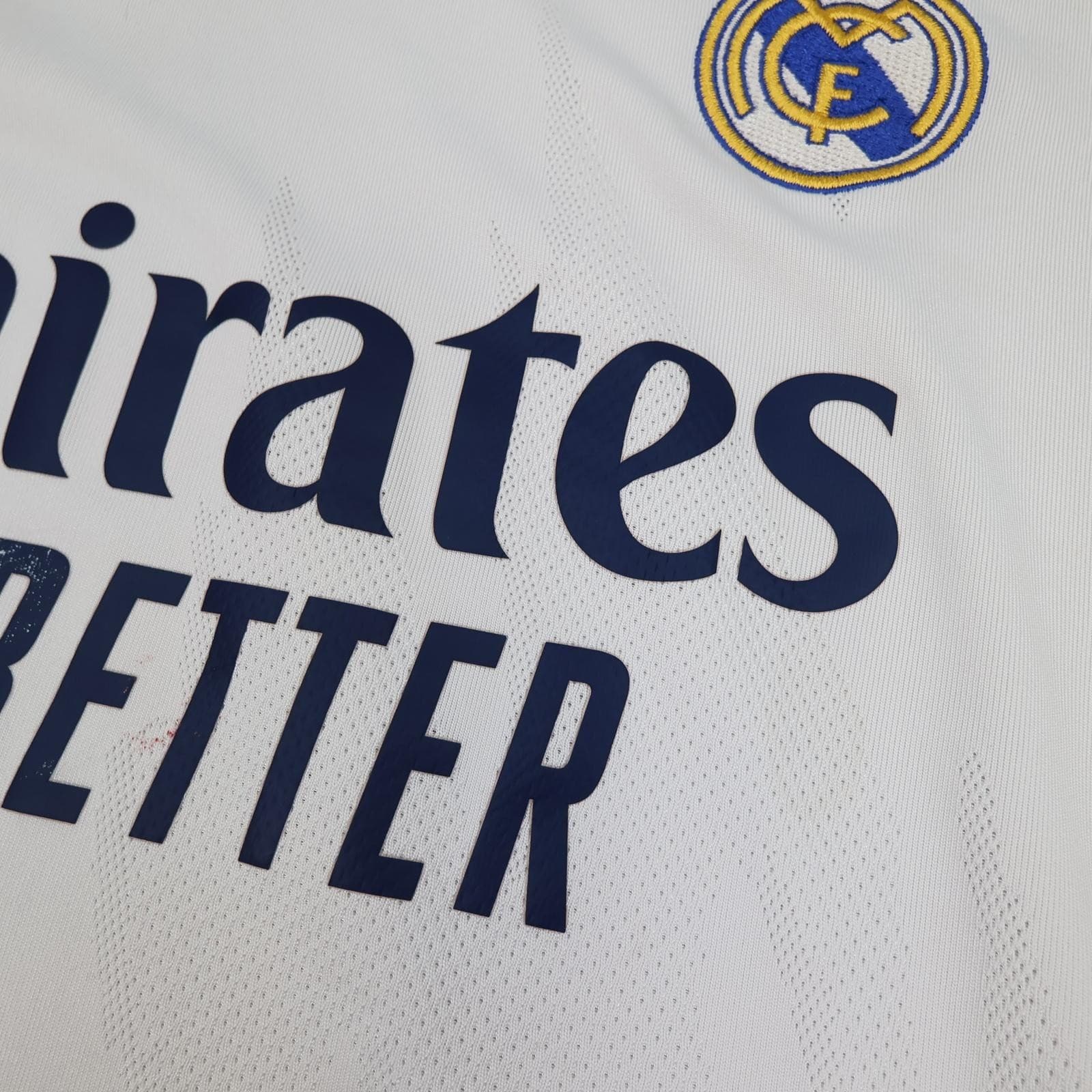 Real Madrid Shirt Mens XL White Home 2020 2021 Football Adidas Emirates Jersey photo 5