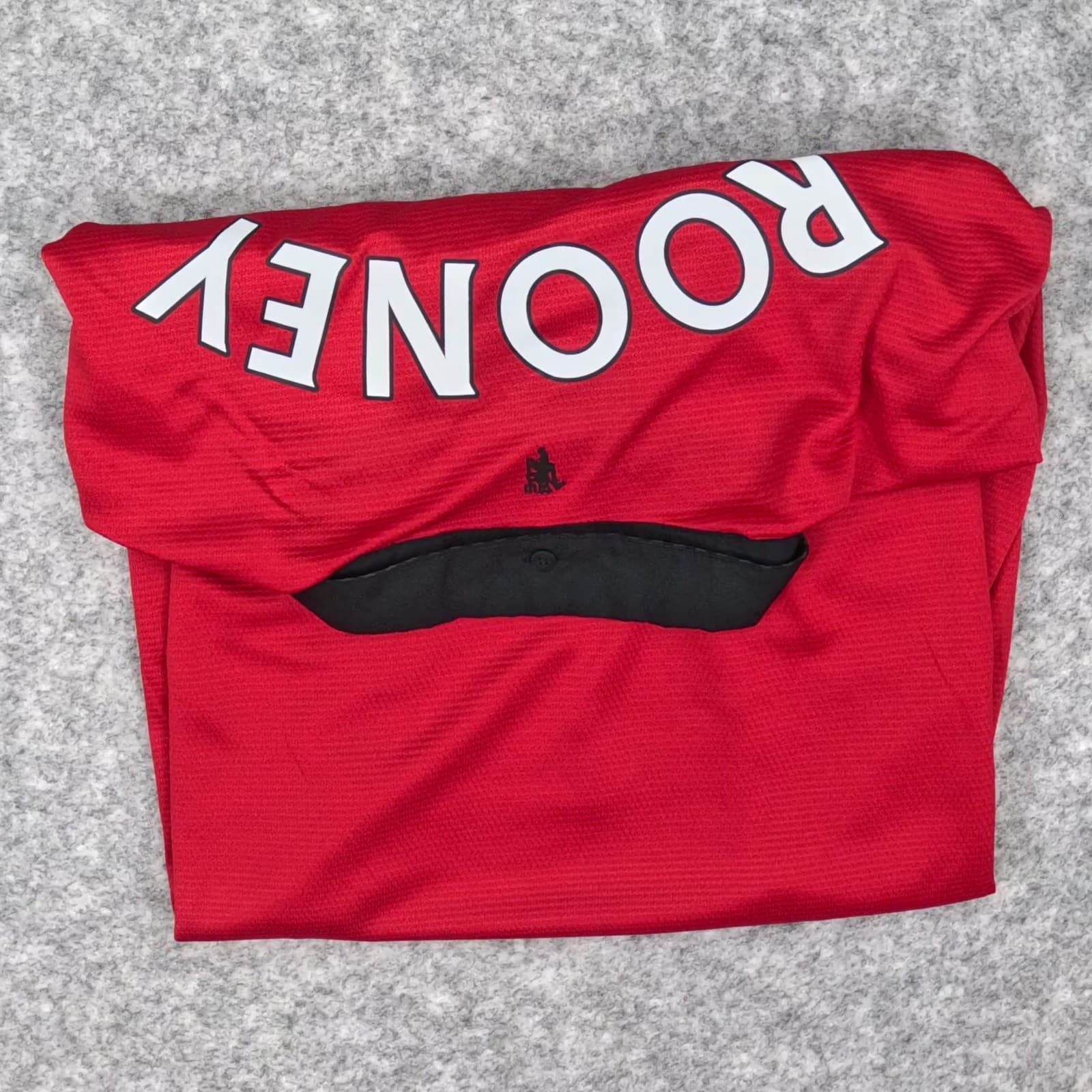 Manchester United Football Shirt Large Red Home 2013 2014 Nike 10 Rooney Jersey photo 7