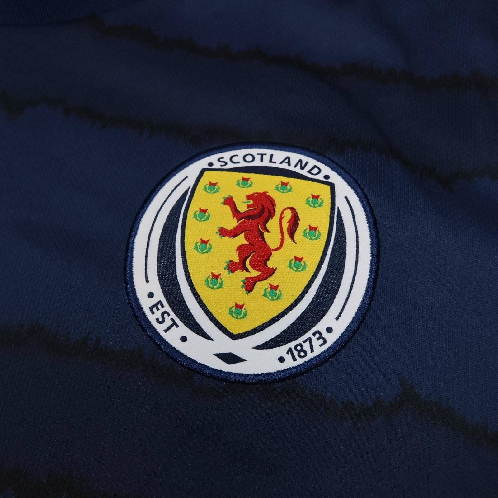 Scotland Home Shirt Mens 2XL Blue 2020 2021 Football Adidas Soccer Jersey Top photo 4