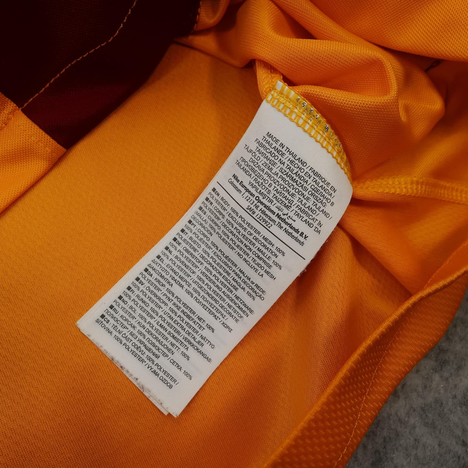 Bradford City Shirt Mens 2XL Yellow Home EFL 2013 2014 Nike Soccer Jersey photo 8