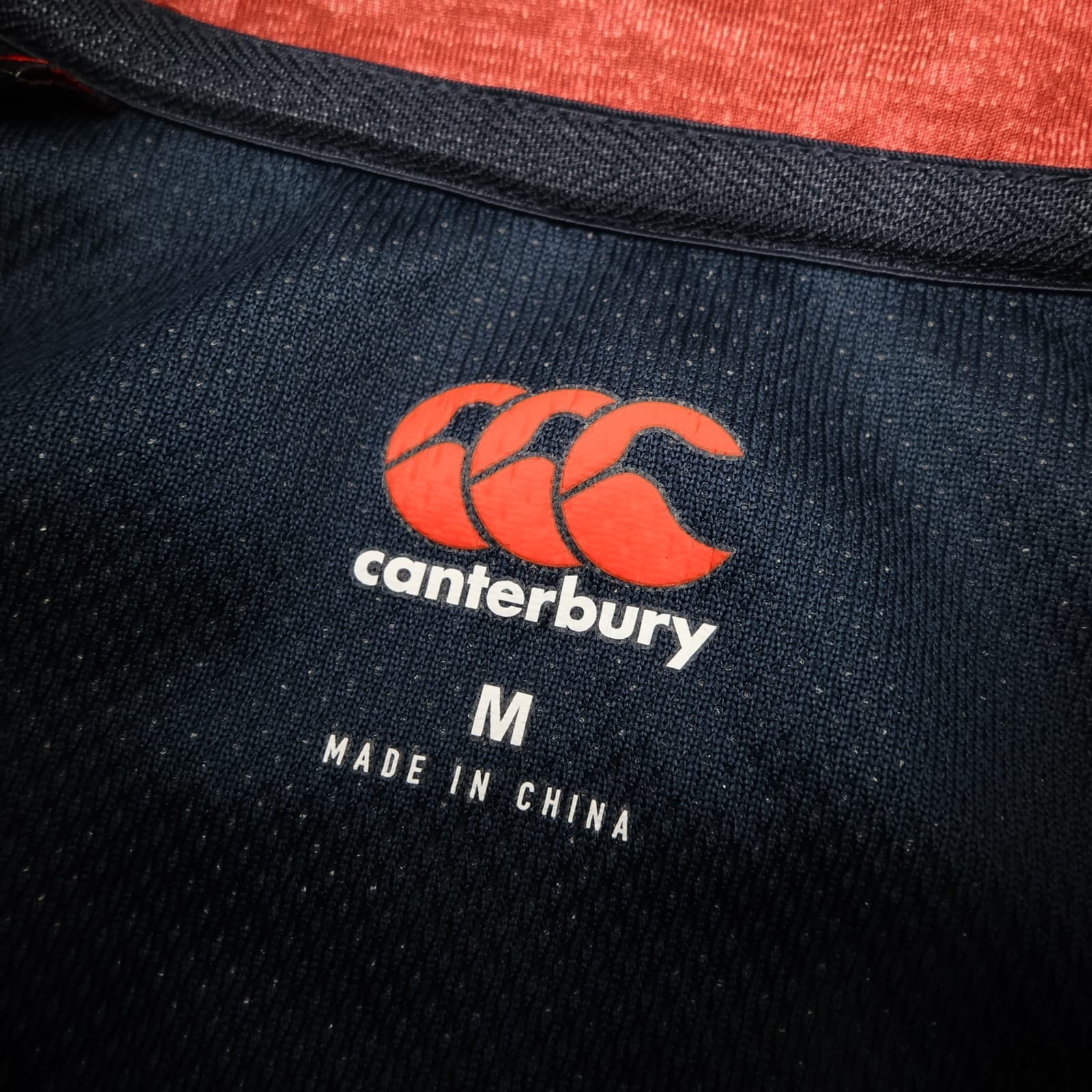 England Rugby Top Medium Navy Drill Top 2019 Canterbury Jersey O2 Pullover photo 8