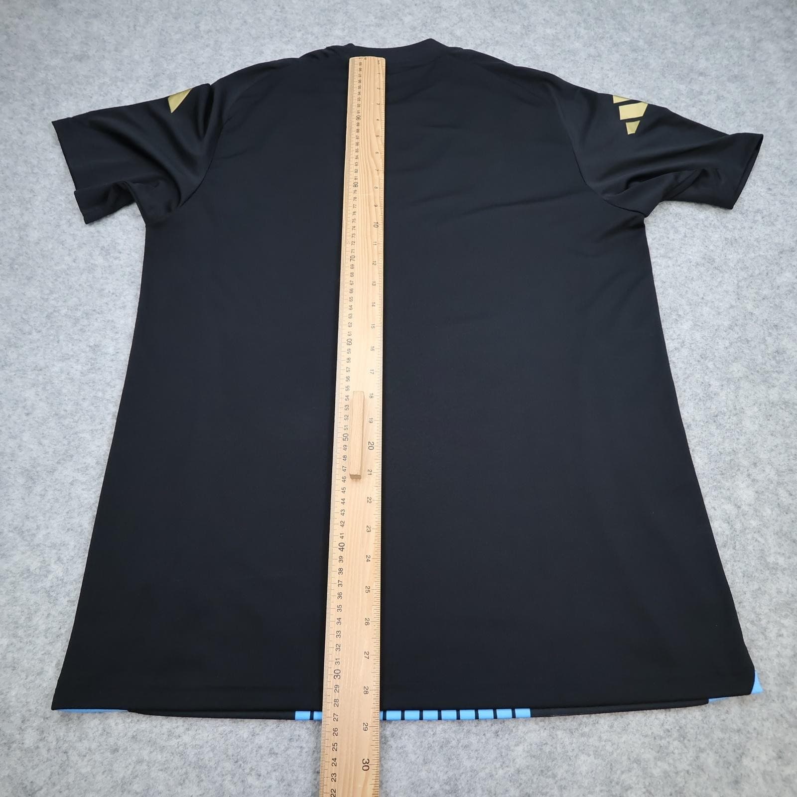 Argentina Training Shirt Mens Large Black 2024 Football Soccer Adidas Jersey photo 9