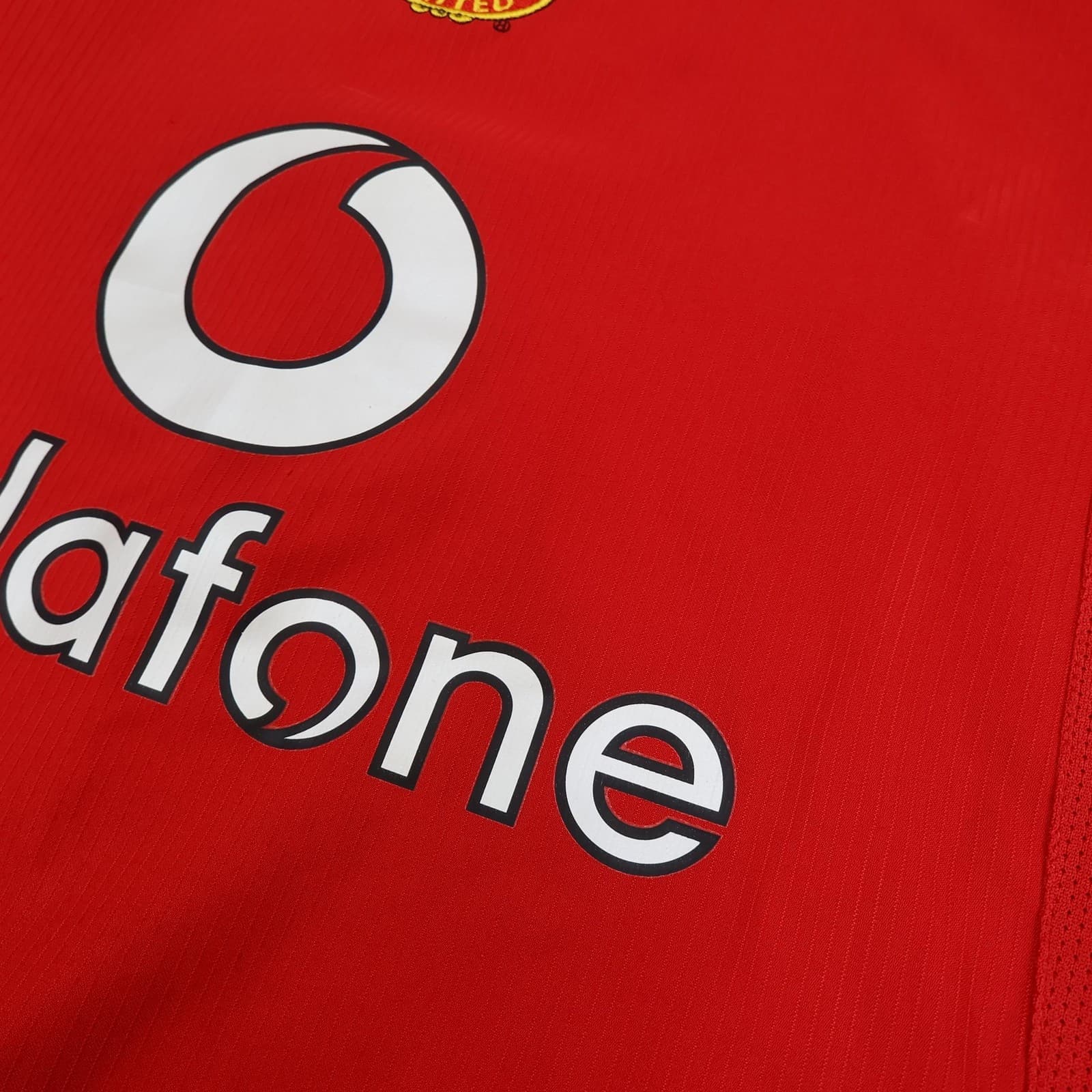 Manchester United Shirt Mens Large Red Home 2004 2006 Nike Ronaldo 7 Jersey photo 5