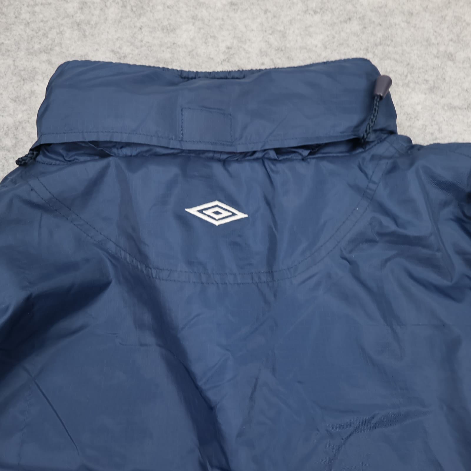 Chelsea Football Jacket Extra Large Umbro Navy Padded Training Coat 90s photo 12
