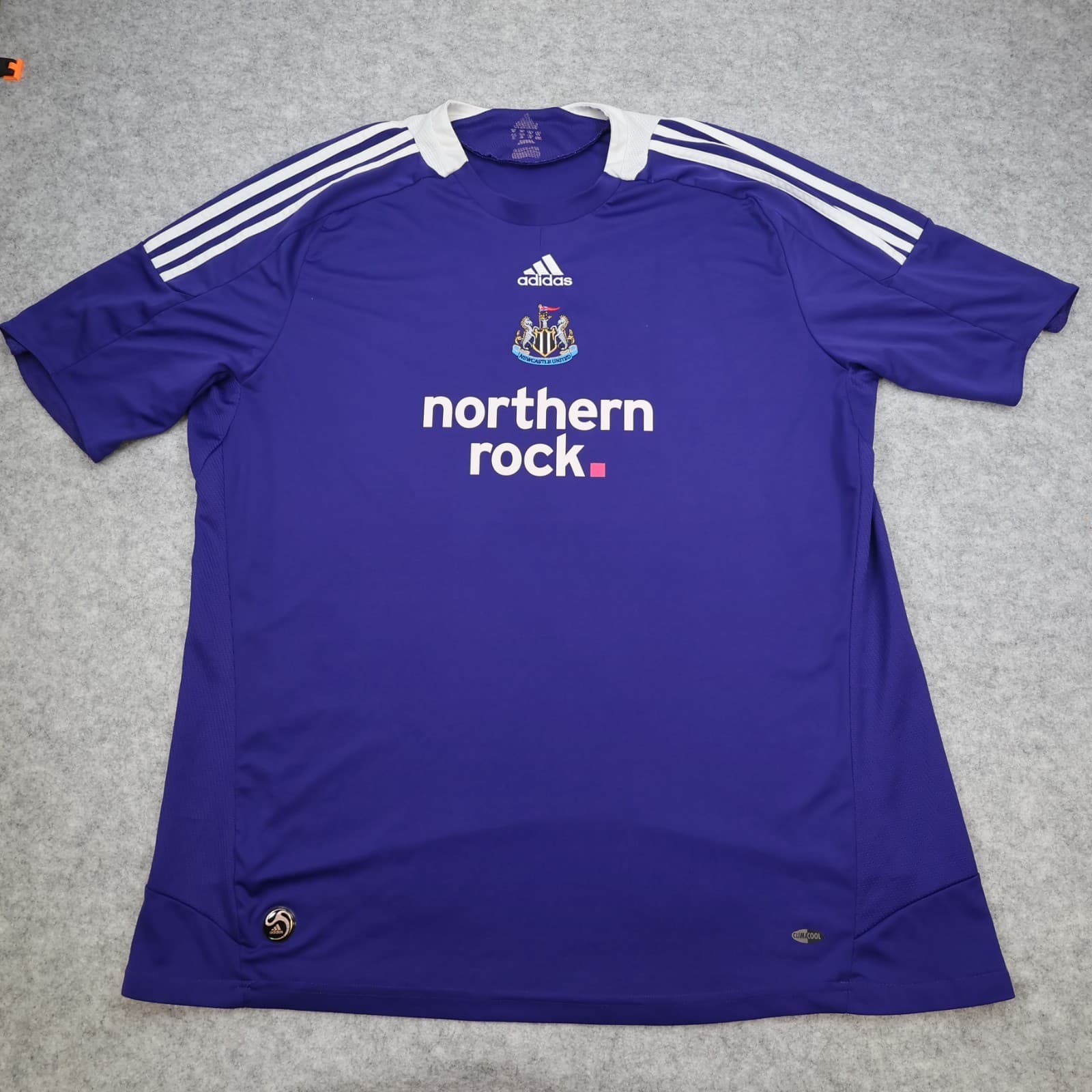 Newcastle United Shirt Extra Large Purple Away Kit 2008 2009 Adidas Jersey XL