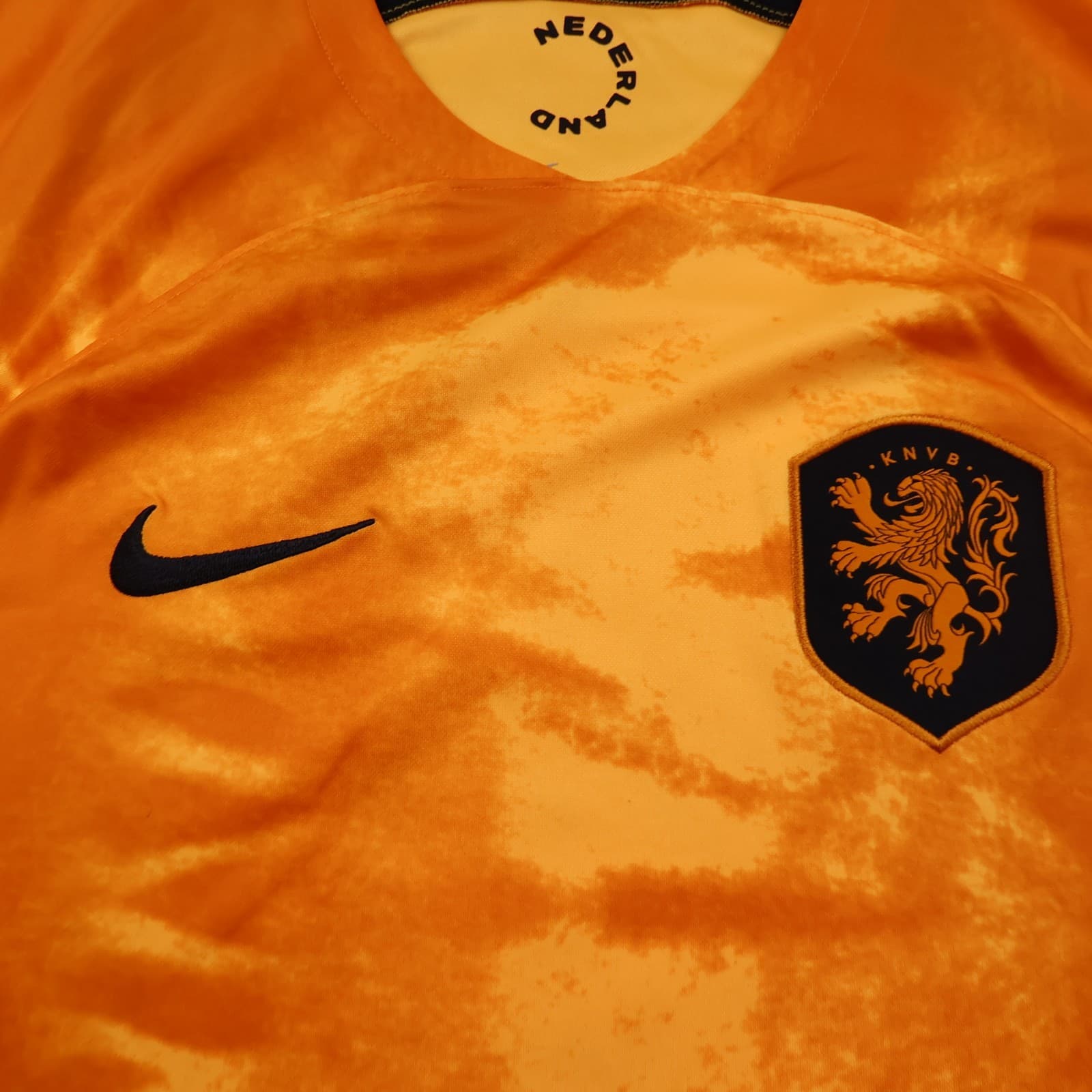 Holland Football Shirt Large Orange Home Kit Nike 2022 2023 Nederland Jersey photo 3