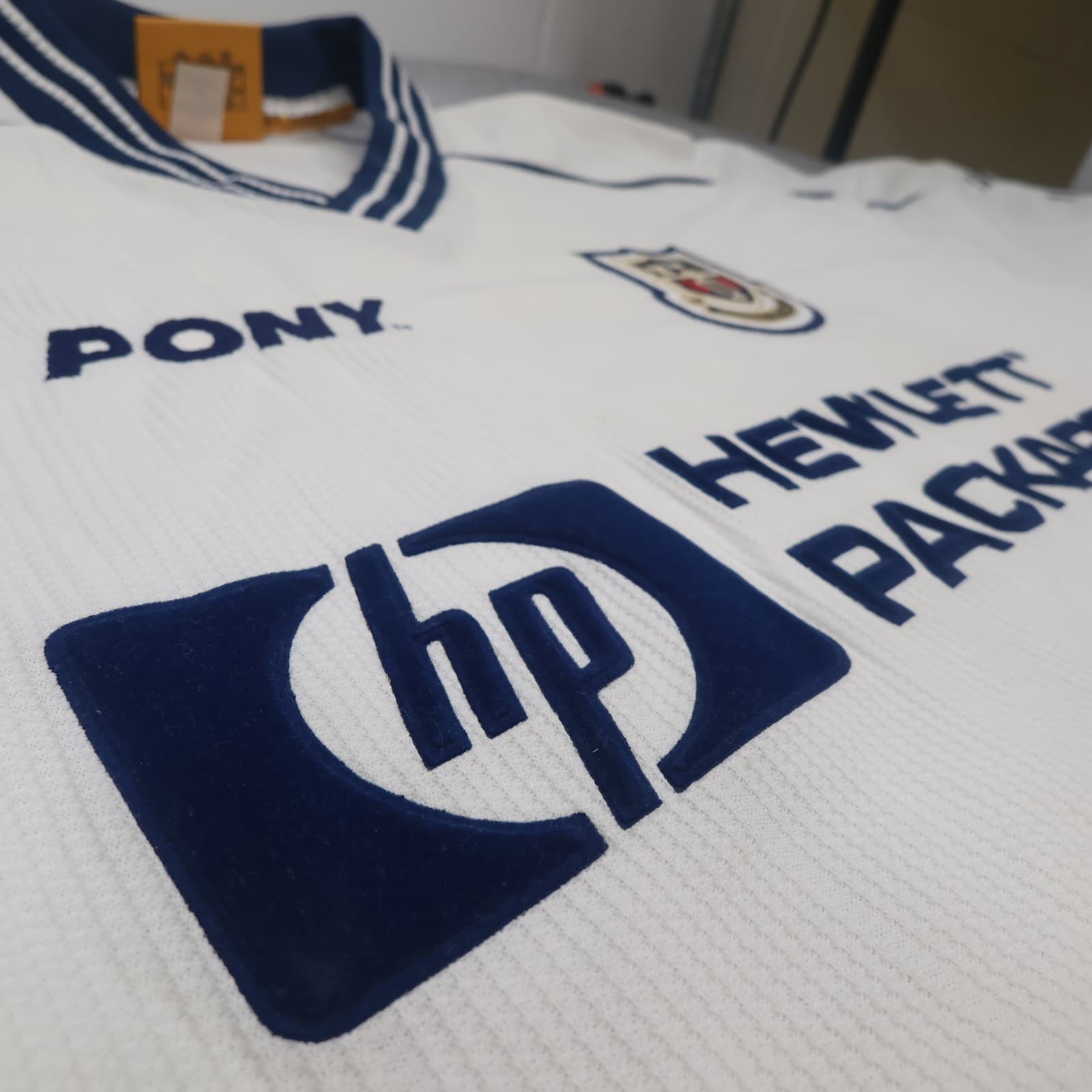 Vintage Tottenham Hotspur Shirt Extra Large White Home 1997 1999 Jersey Ginola photo 9