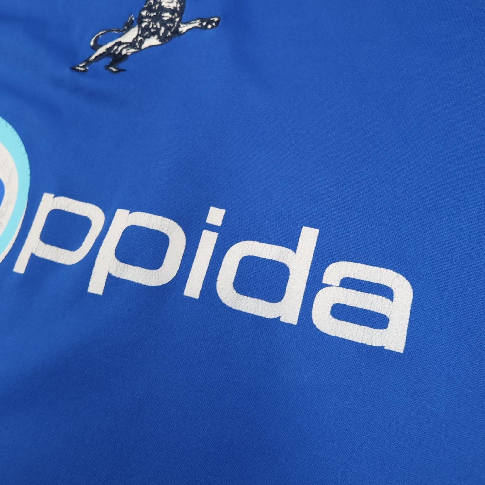 Millwall FC Shirt Mens Large Blue Home 2007 2008 Bukta Oppida Sponsor Jersey photo 5