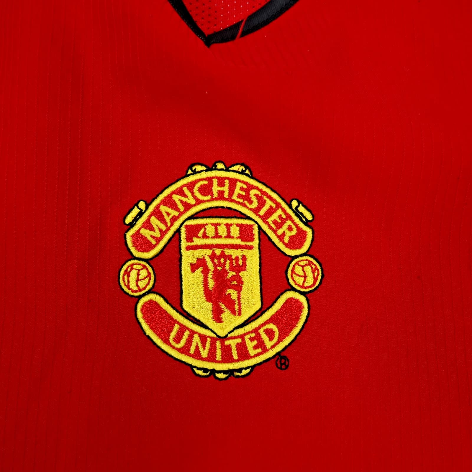 Manchester United Shirt Medium Red Home 2004 2006 Nike Jersey Ronaldo Football photo 4