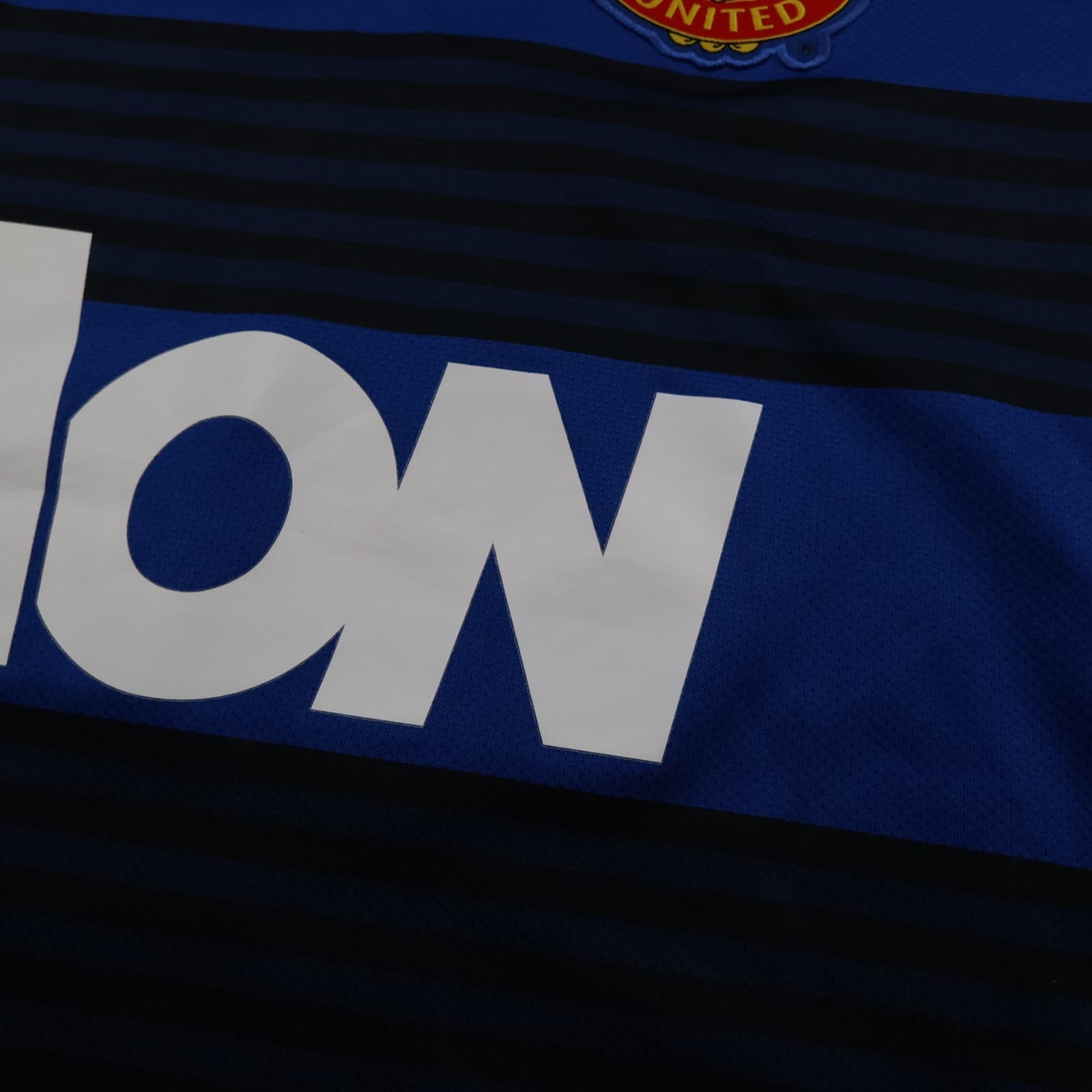 Manchester United Shirt Medium Blue Away Kit 2011 2012 Football Jersey Scholes photo 5