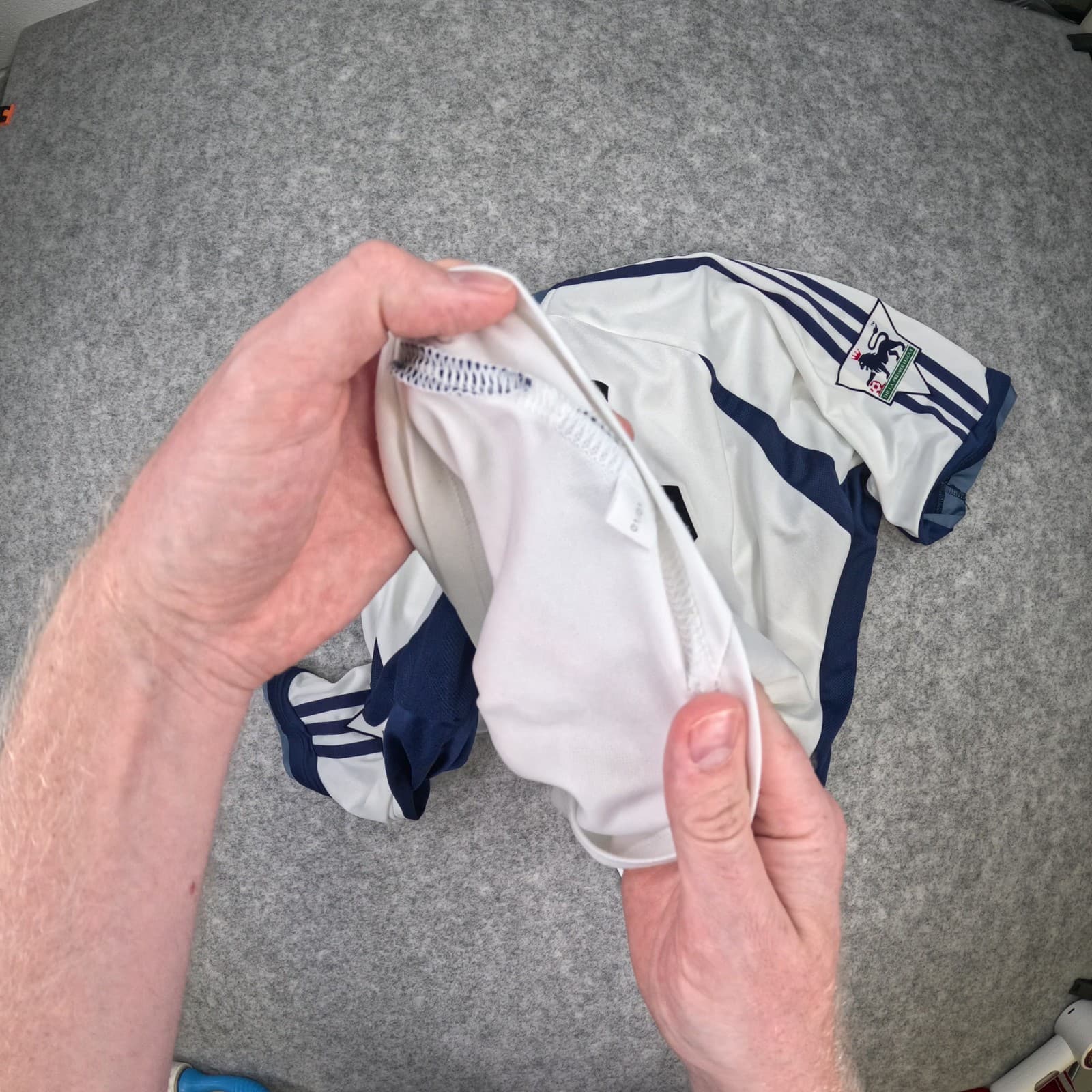 Tottenham Hotspur Shirt Extra Large White Home 2001 2002 adidas Ledley King 26 photo 3