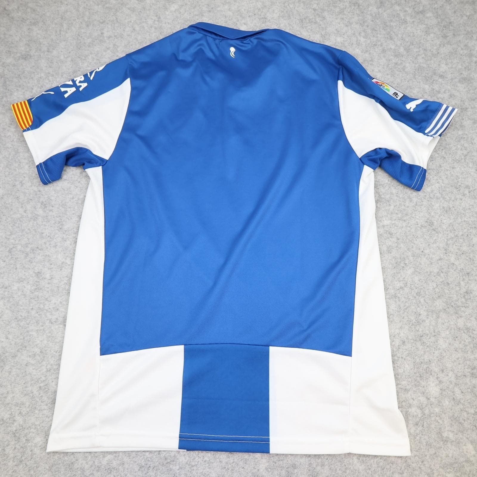 Espanyol Shirt Mens Medium White Home 2014 2015 La Liga Puma Soccer Jersey photo 2