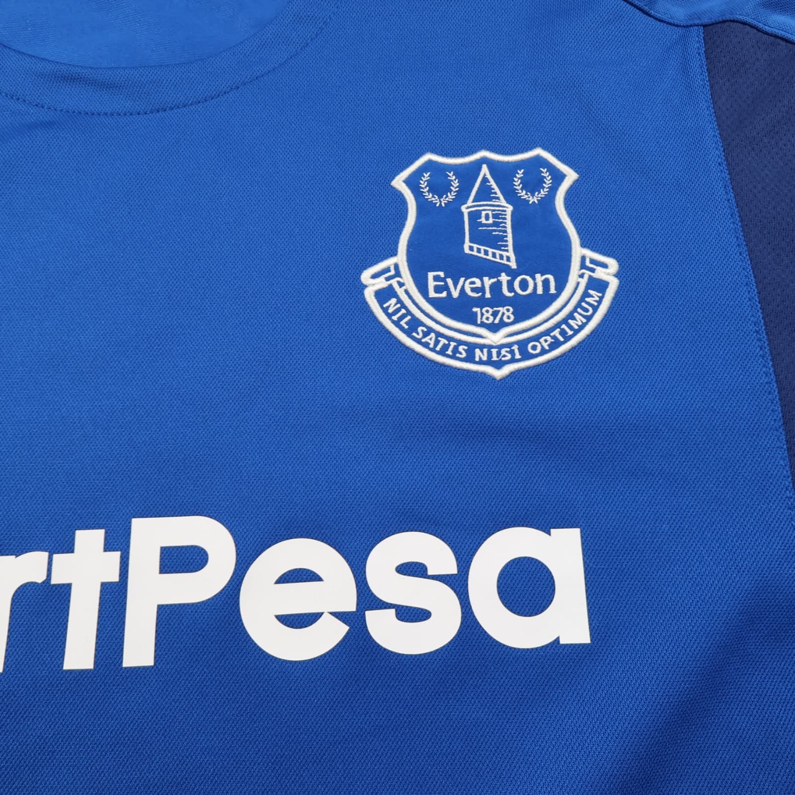 Everton Shirt 2XL Blue Home Kit 2017 2018 Umbro Wayne Rooney Soccer Jersey photo 5