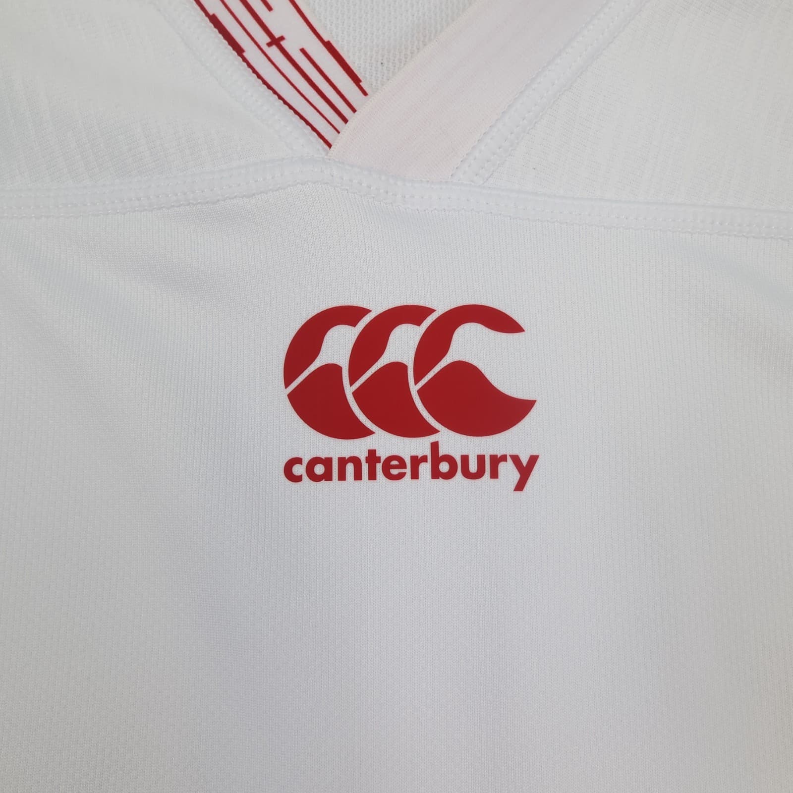 England Rugby Shirt 2XL White Home Kit 2019 Japan World Cup Canterbury XXL photo 4