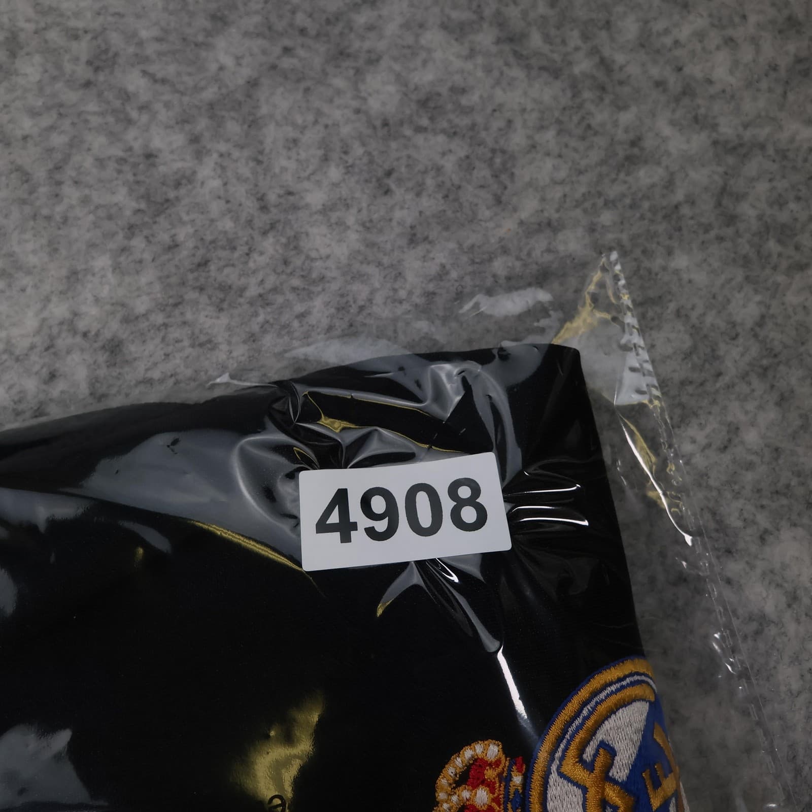Vintage Real Madrid Shirt Mens Large Black Away 2003 2004 Adidas Siemens Mobile photo 15