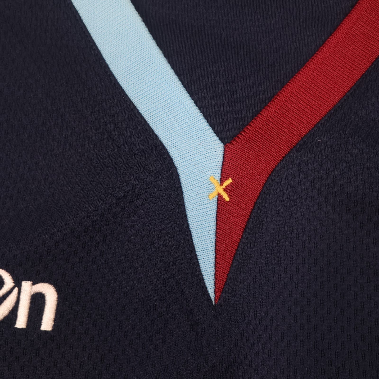 West Ham Away Shirt Extra Large Navy 2012 2013 Macron Soccer Jersey 44" photo 6