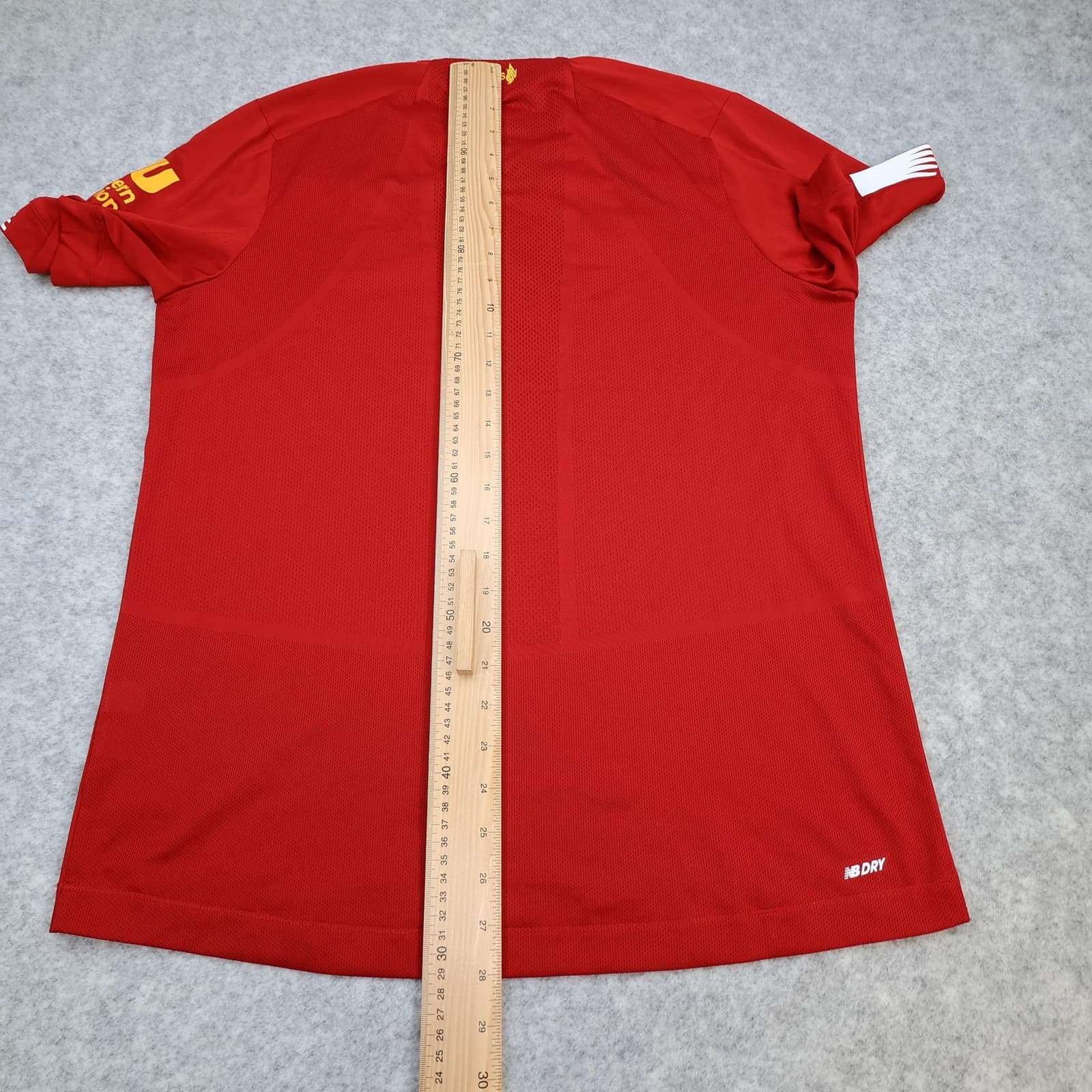 Liverpool Shirt Mens Medium Red Home 2019 2020 New Balance Soccer Jersey photo 13