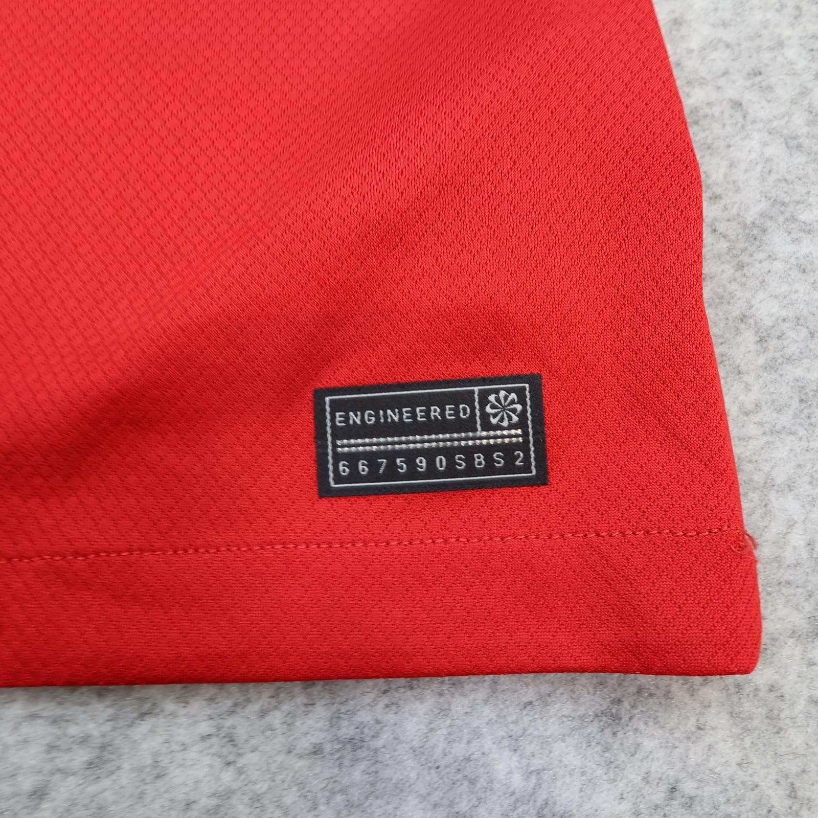 Liverpool Shirt Womens Small Red Home 2023 2024 Football Nike Standard Chartered photo 7