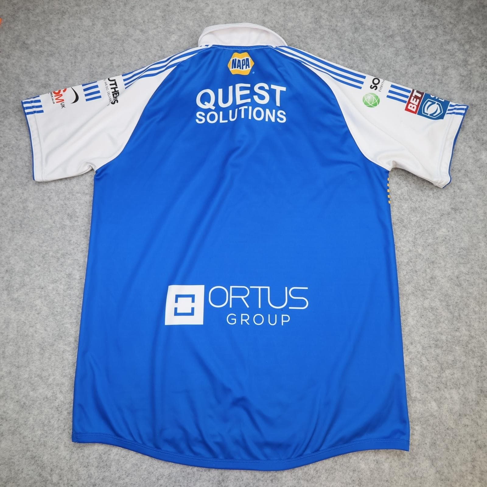 Leeds Rhinos Rugby Shirt Mens Extra Large Rugby League Oxen Building Society photo 2