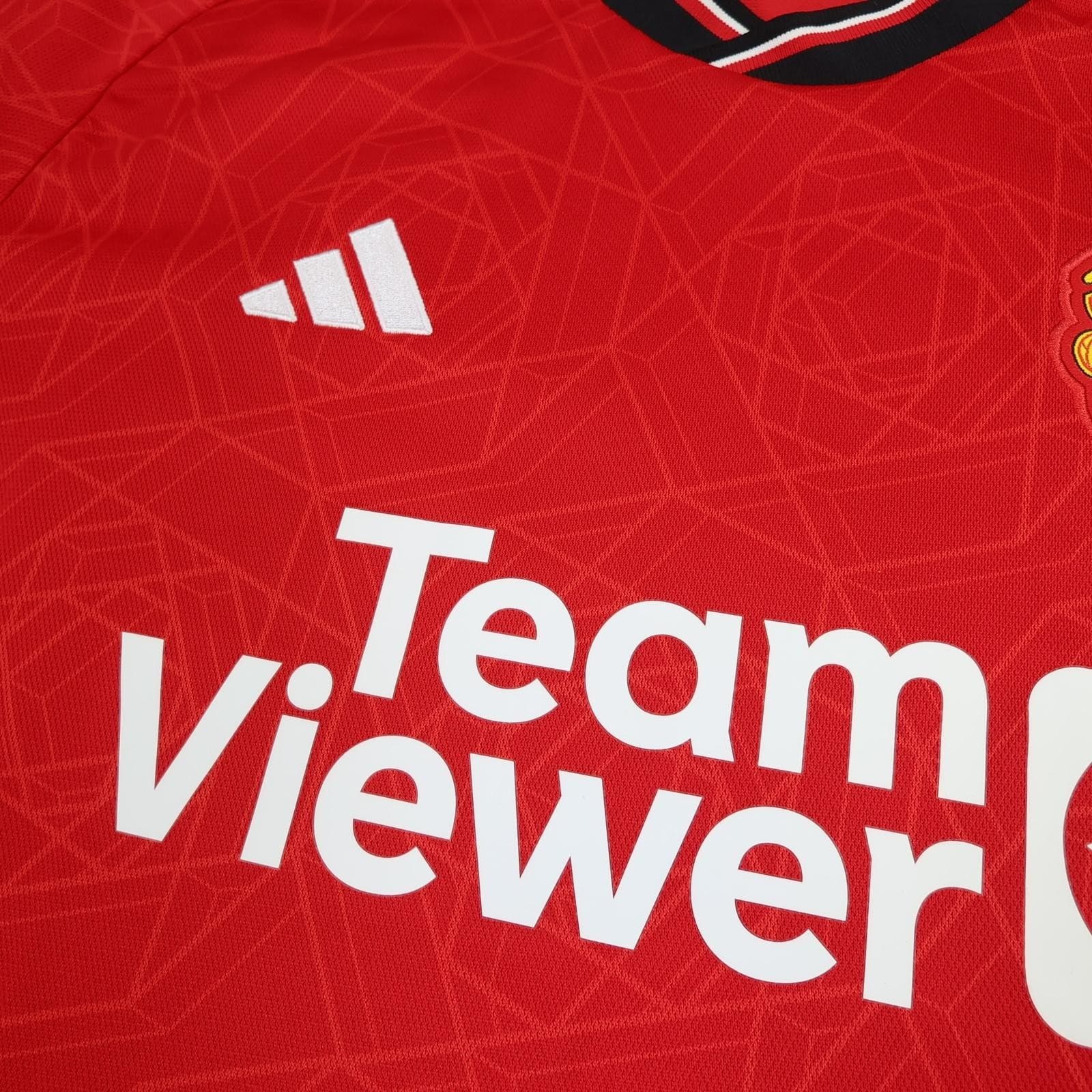 Manchester United Shirt Mens XL Red Home 2023 2024 Football Adidas Hojlund 11 photo 4