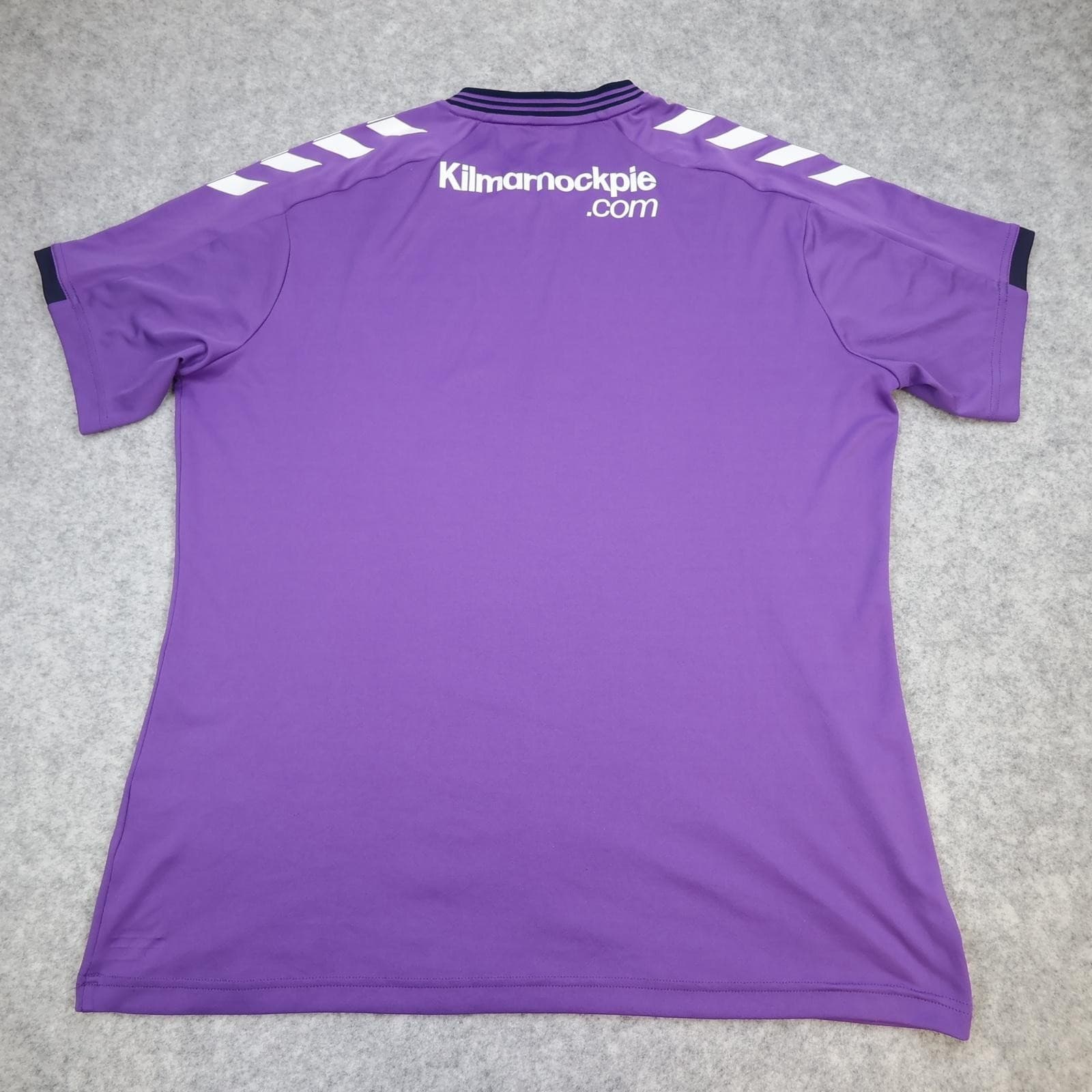 Kilmarnock Shirt Mens XL Purple Third Kit SPFL 2021 2022 Hummel Soccer Jersey photo 2