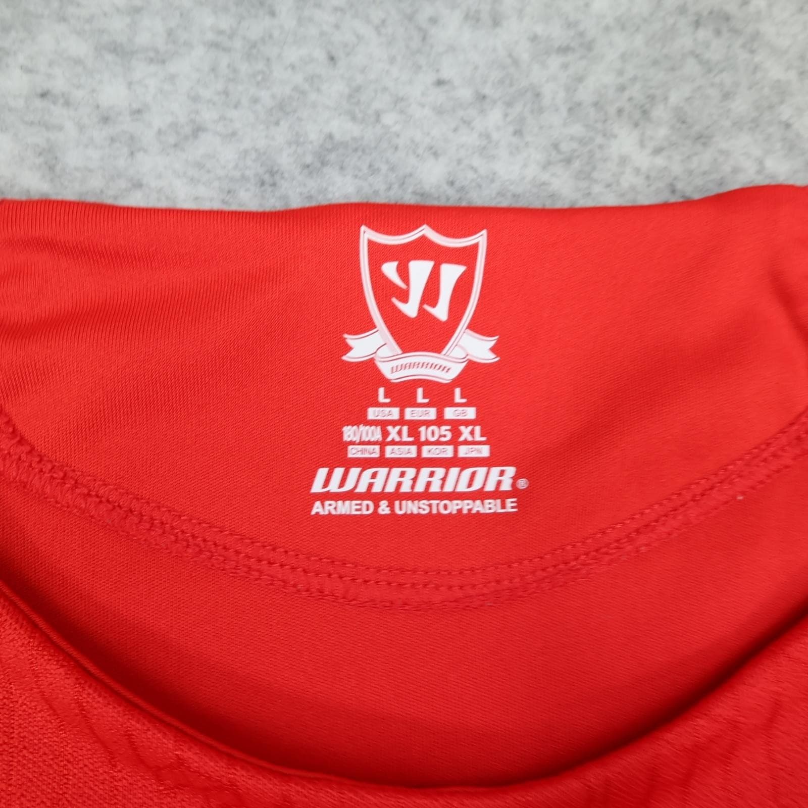 Liverpool Shirt Mens Large Red Home 2013 2014 EPL Football Warrior Gerrard 8 photo 7