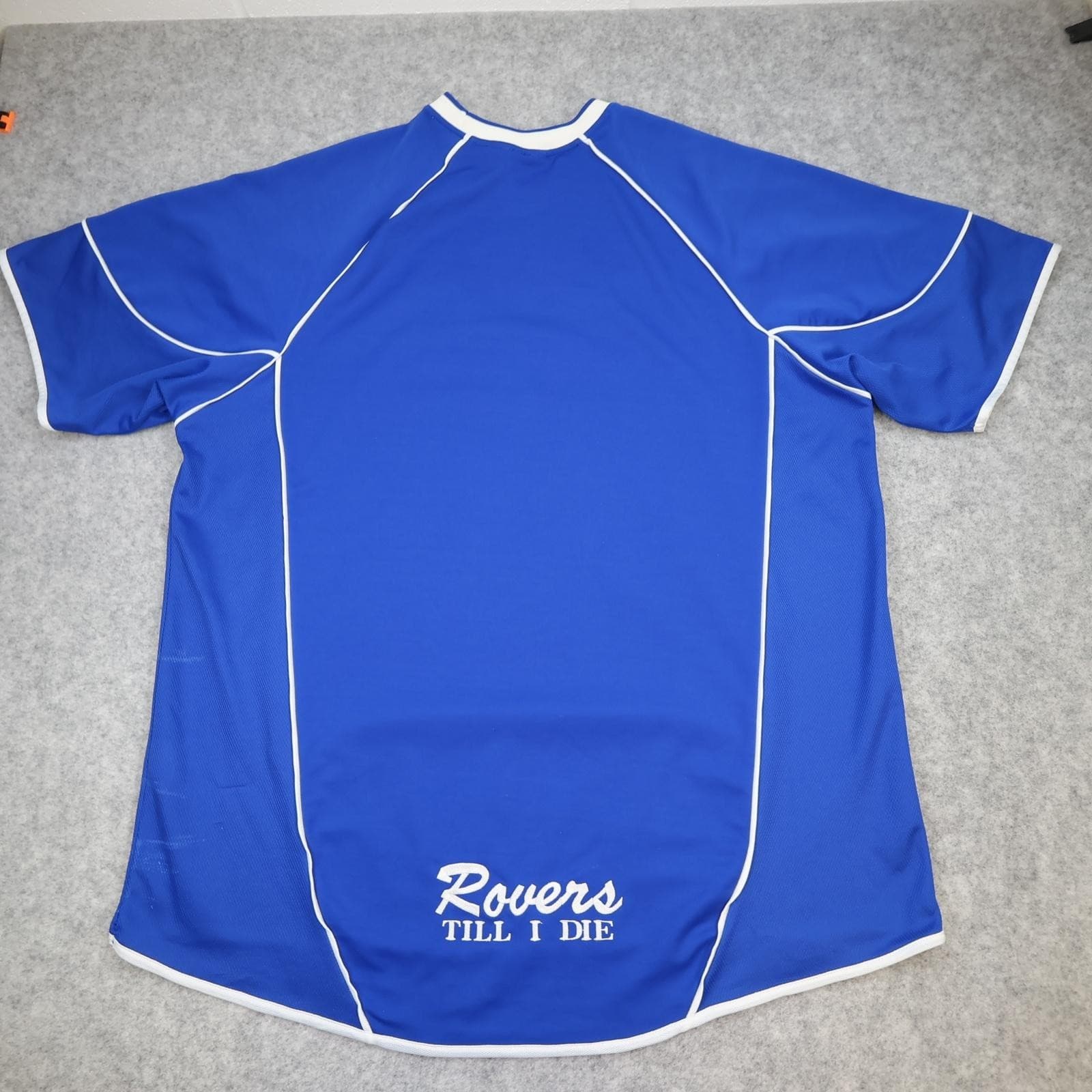 Doncaster Rovers Shirt Mens 3XL Blue Home 2003 2004 Soccer Carlotti Jersey photo 2
