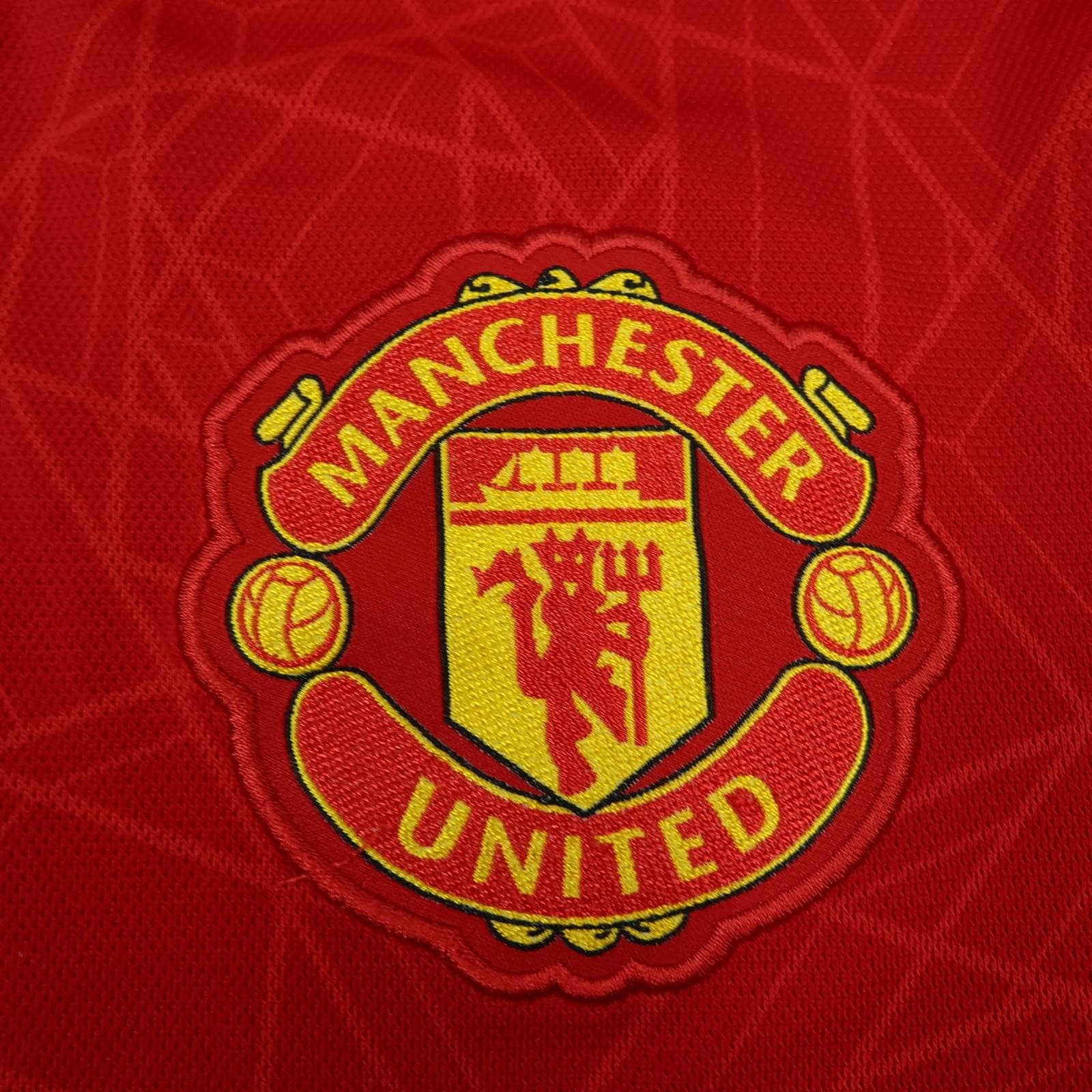 Manchester United Shirt Mens Small Red Home 2023 2024 Football Adidas TeamViewer photo 4
